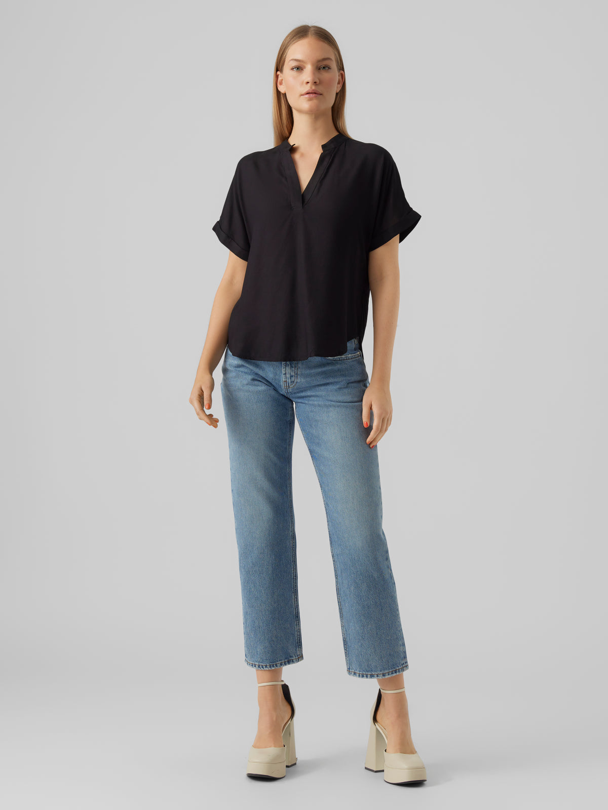 VMBEAUTY SS TOP WVN NOOS