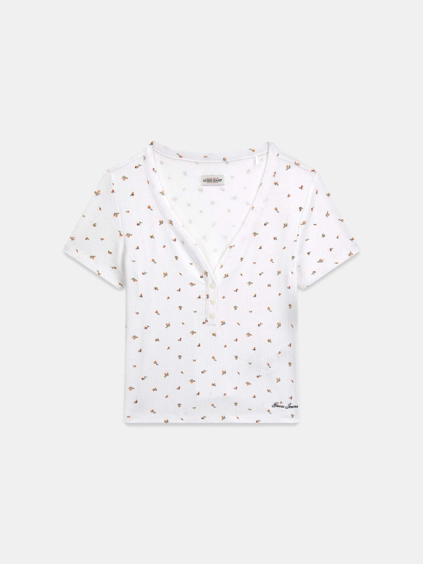 GJ POINTELLE SS HENLEY TOP