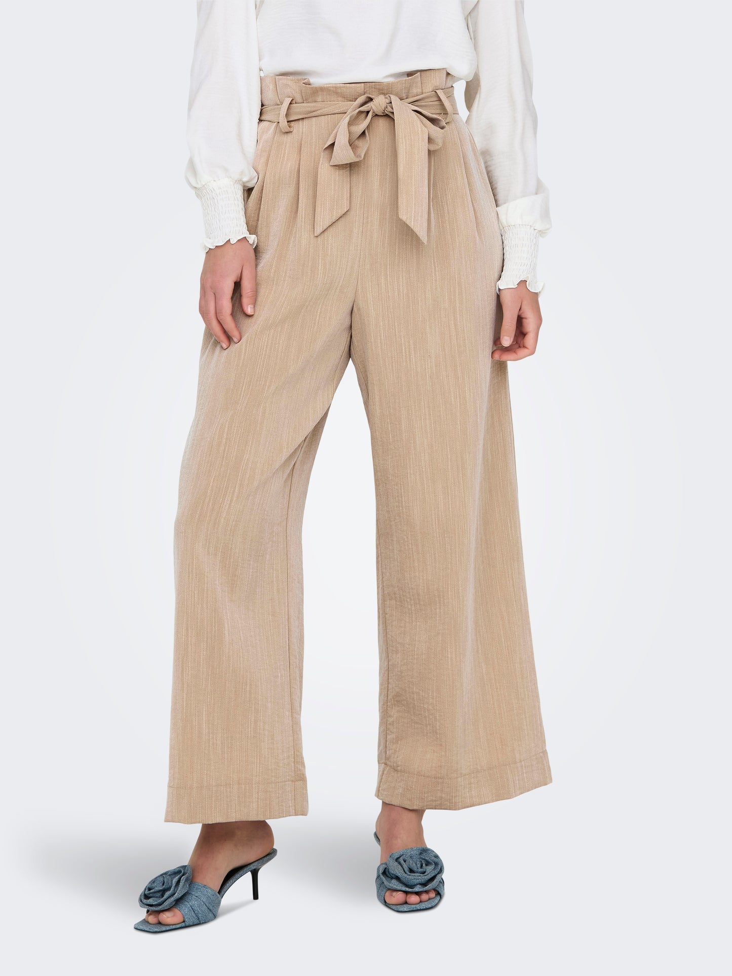 ONLMARSA SOLID PAPERBAG PANT WVN NOOS