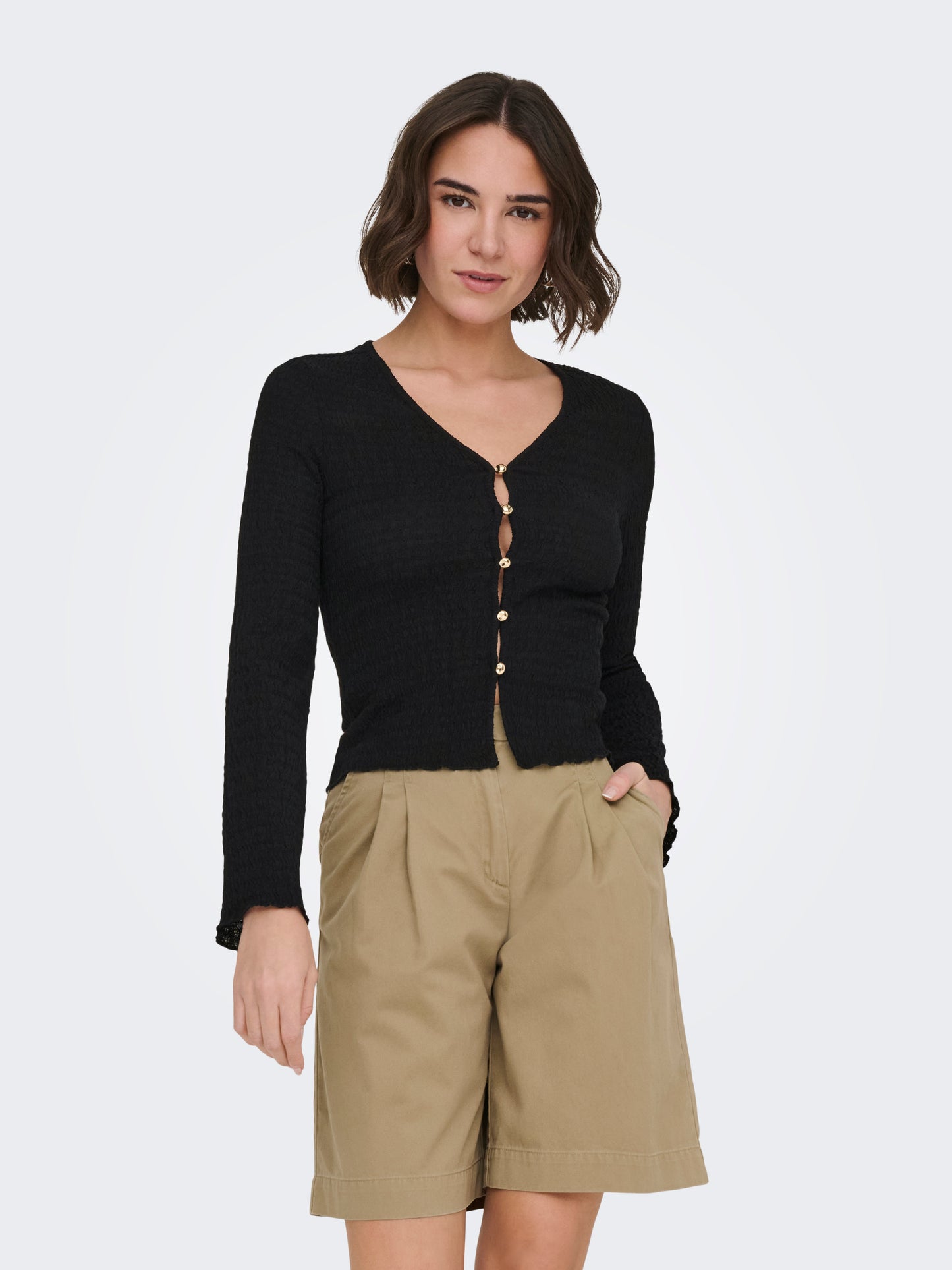 ONLILSE L/S CARIDGAN STRUC JRS