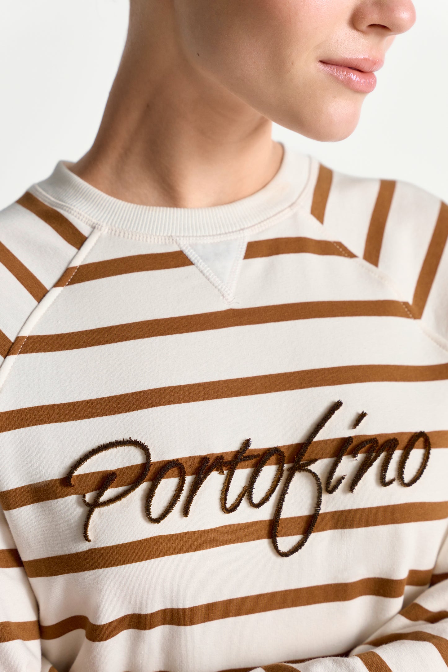 Striped Sweaty with Application