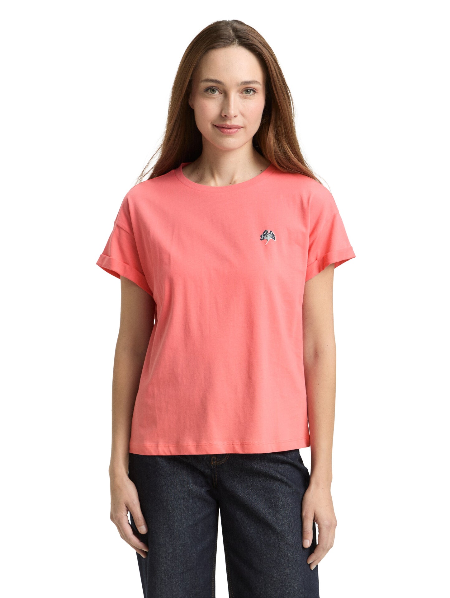T-Shirt mit Stickerei
