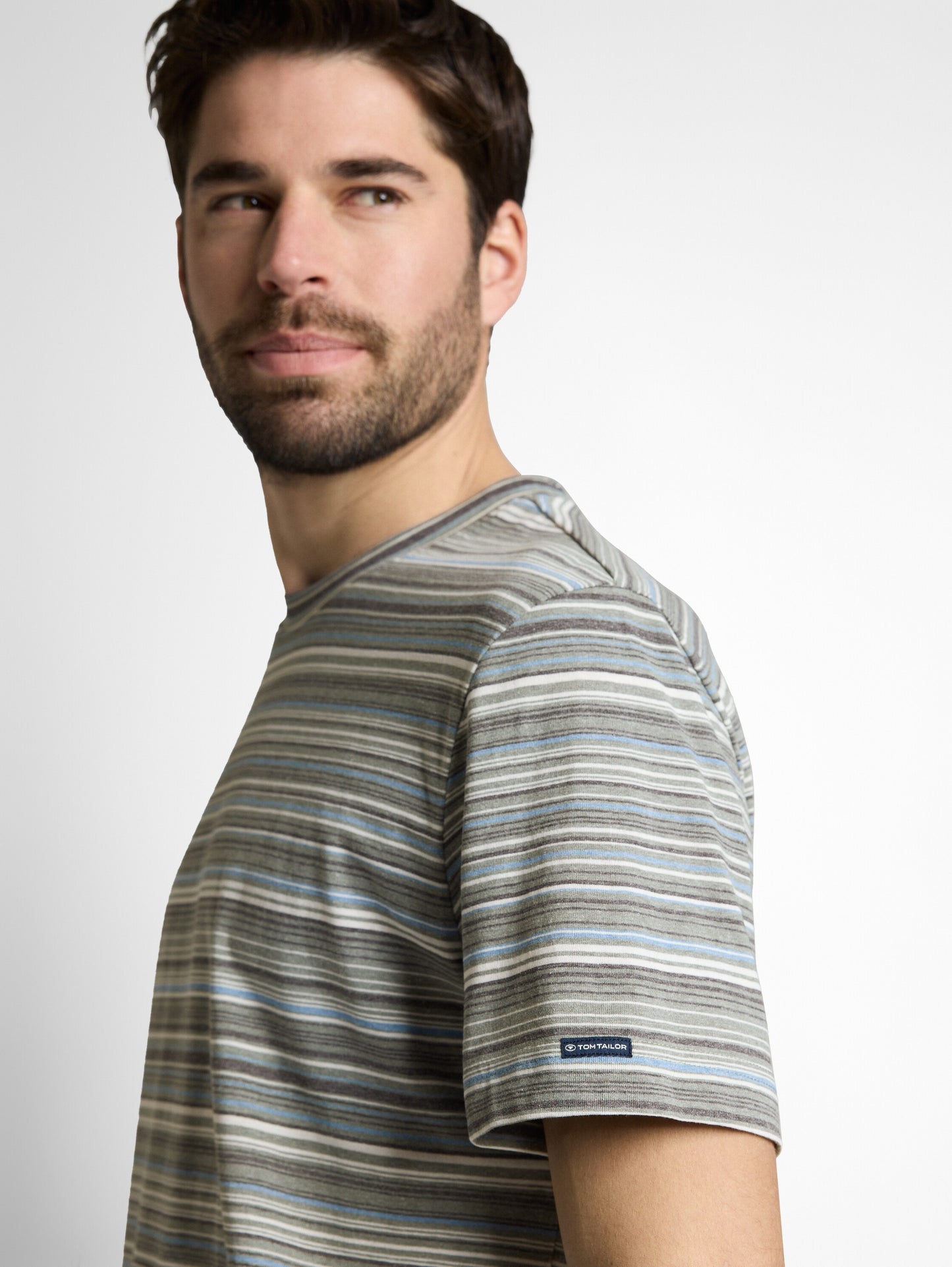 T-Shirt mit Streifenmuster