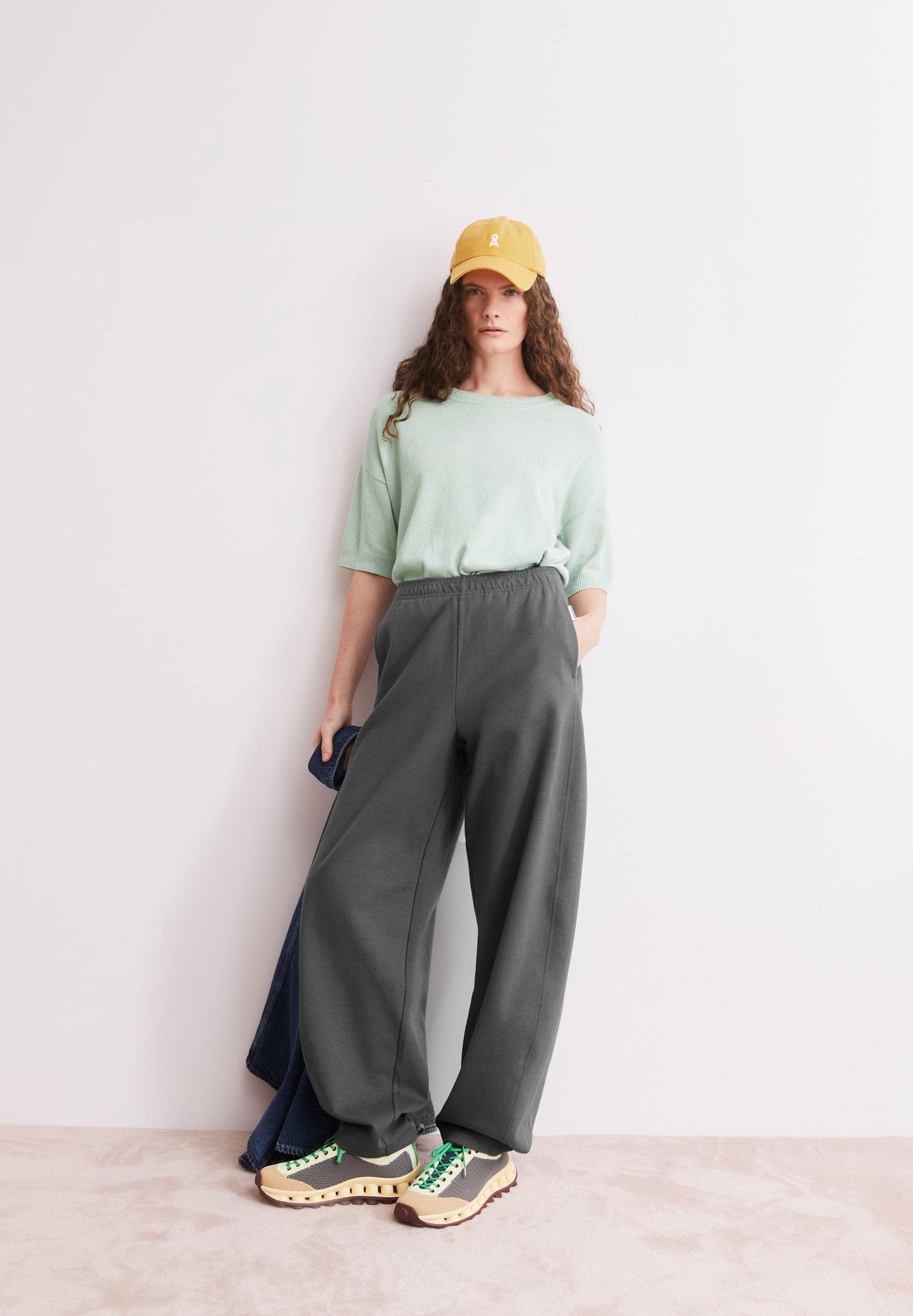 S SL LINEN BLEND KNIT SWEATER