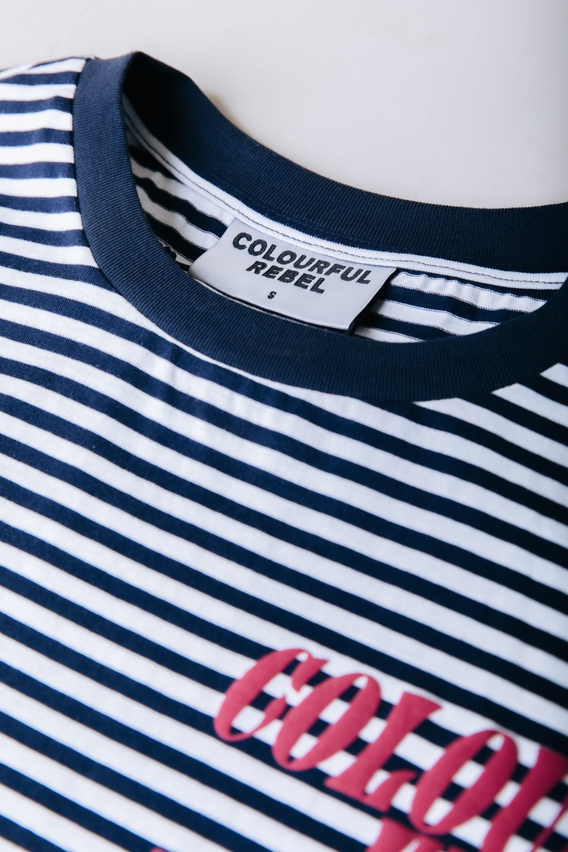 Striped Logo Loosefit Tee
