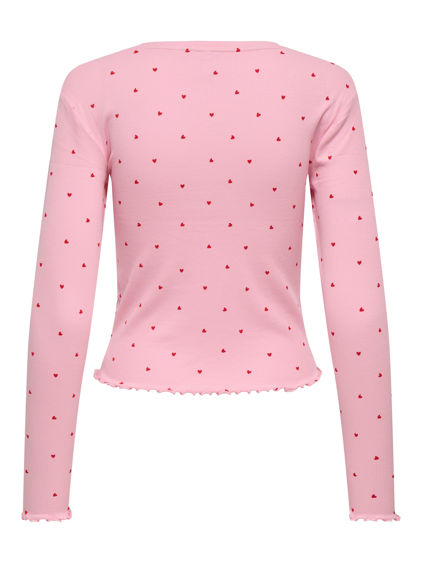 ONLFENJA L/S CROPPED AOP TOP JRS