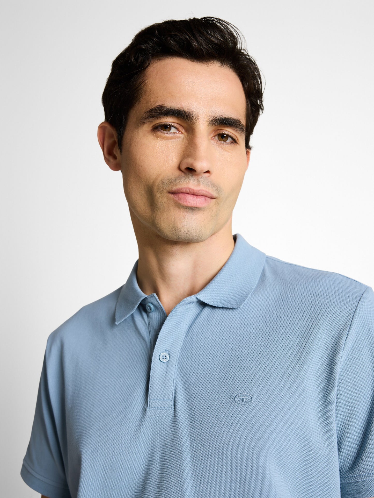 Piqué Poloshirt mit Logo-Stickerei