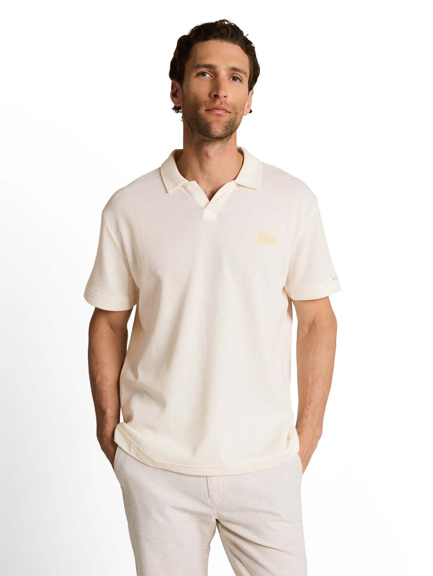 Resort Poloshirt im Used-Look