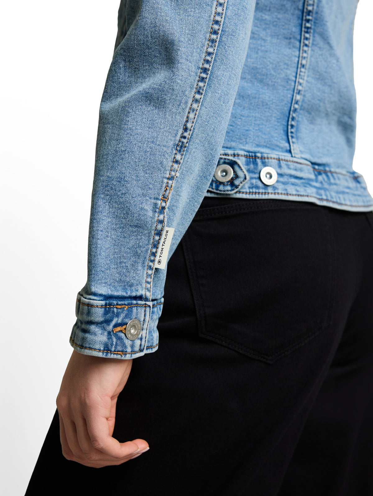Jeansjacke mit Eingriffstaschen