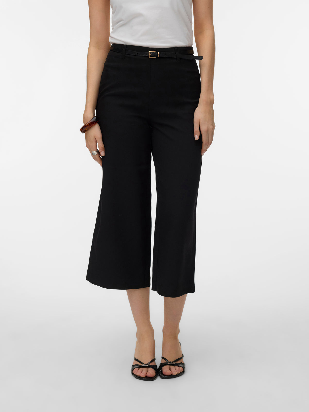 VMELMA HW WIDE CULOTTE BELT PANT NOOS