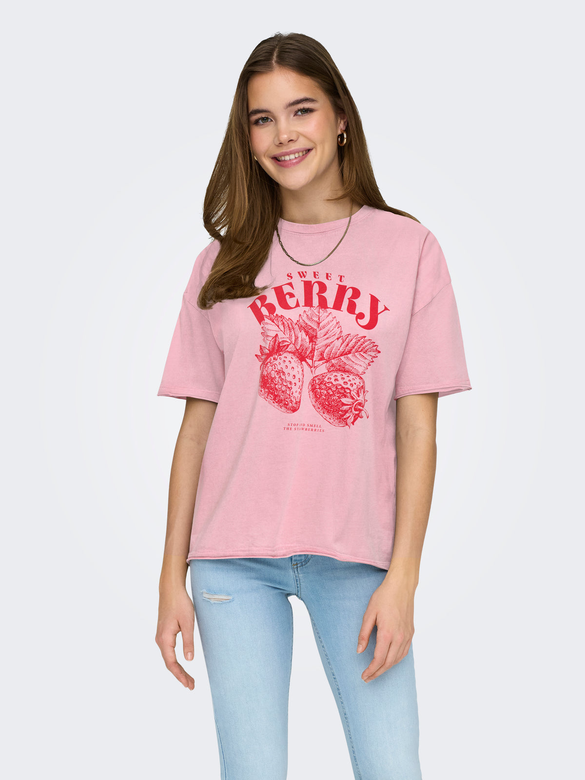 ONLKINNA S/S OVERSIZE TOP BOX JRS