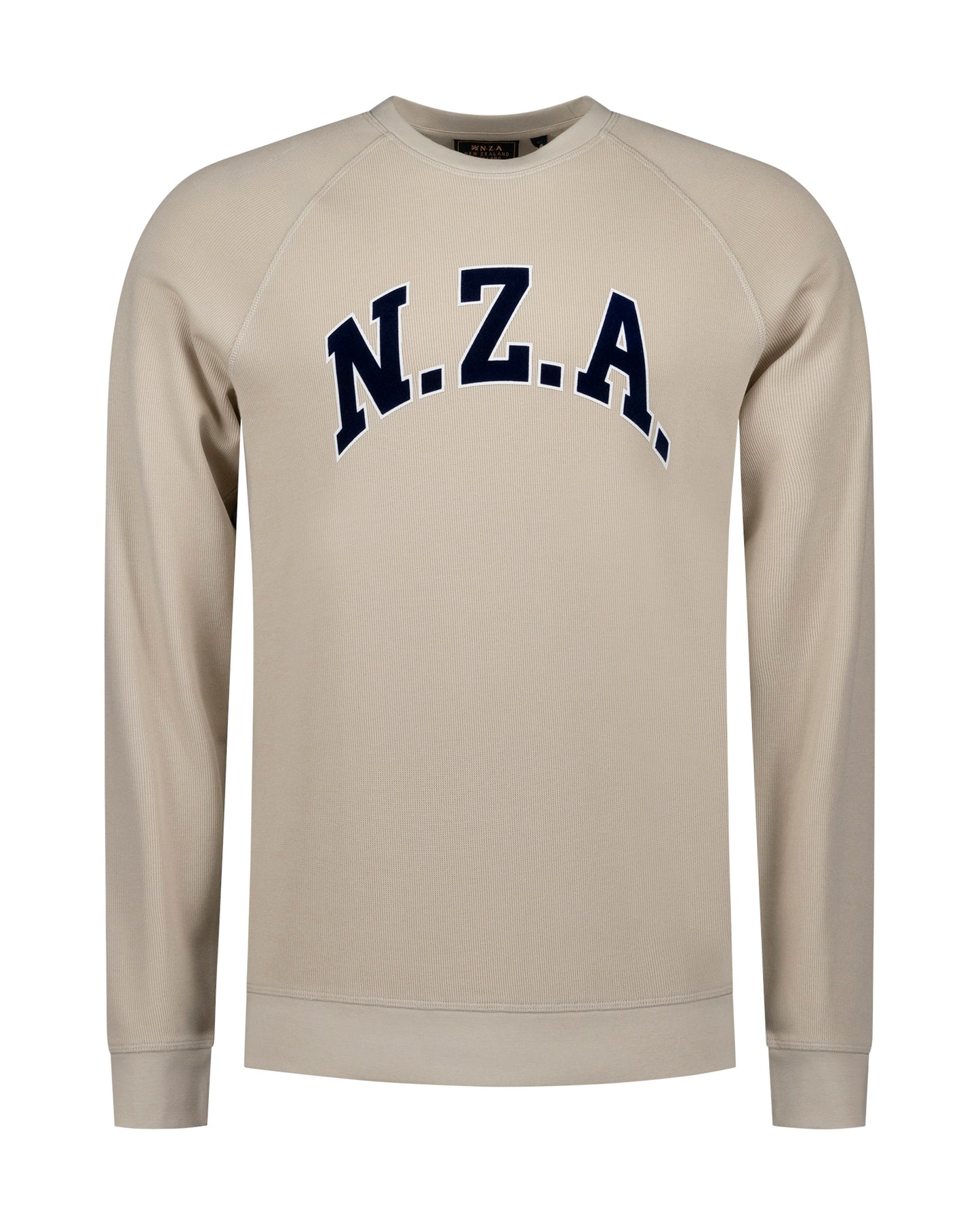 SWEAT ROUND NECK, LIGHT CREAM