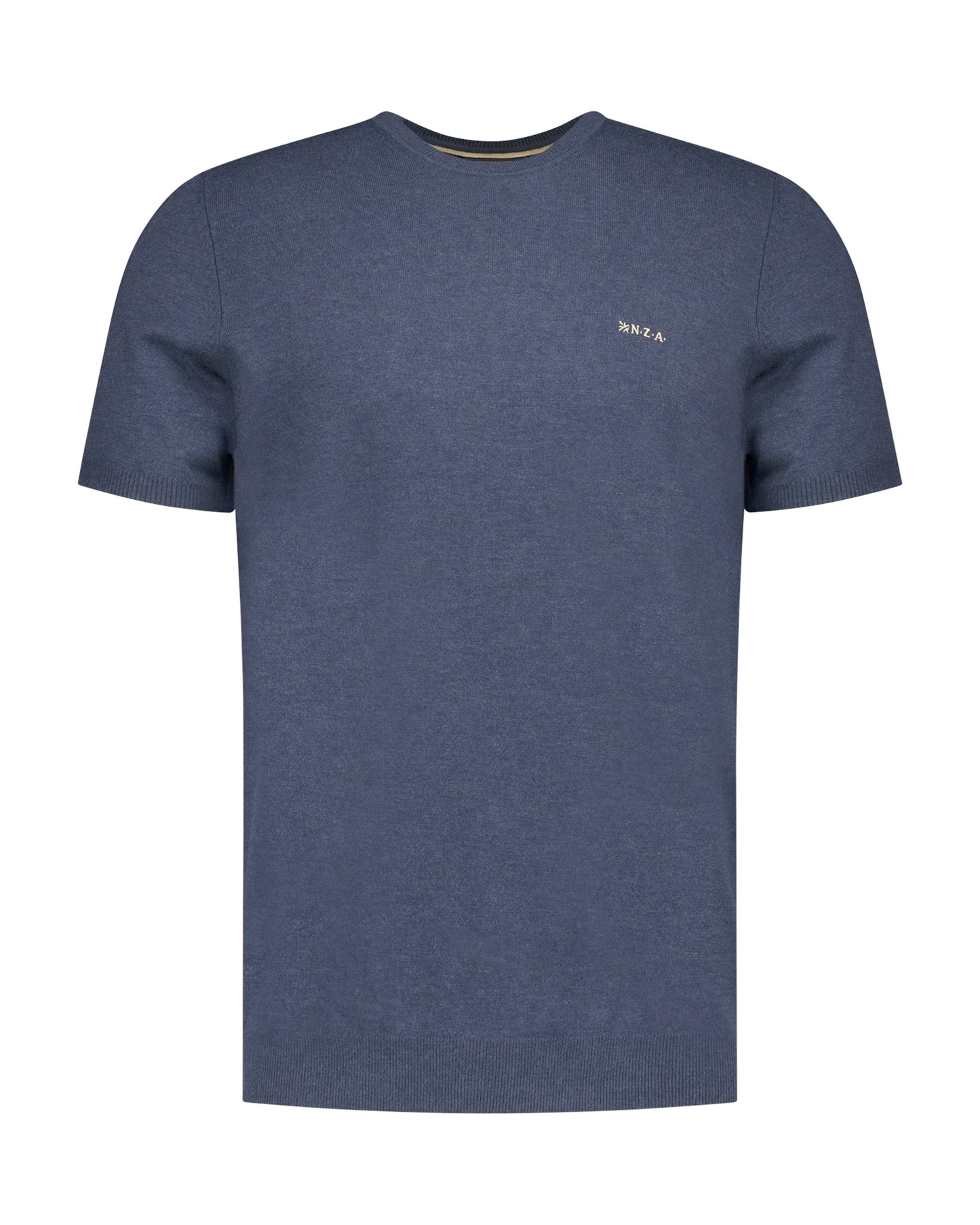 TEE ROUND NECK, SHADOW NAVY MELANGE