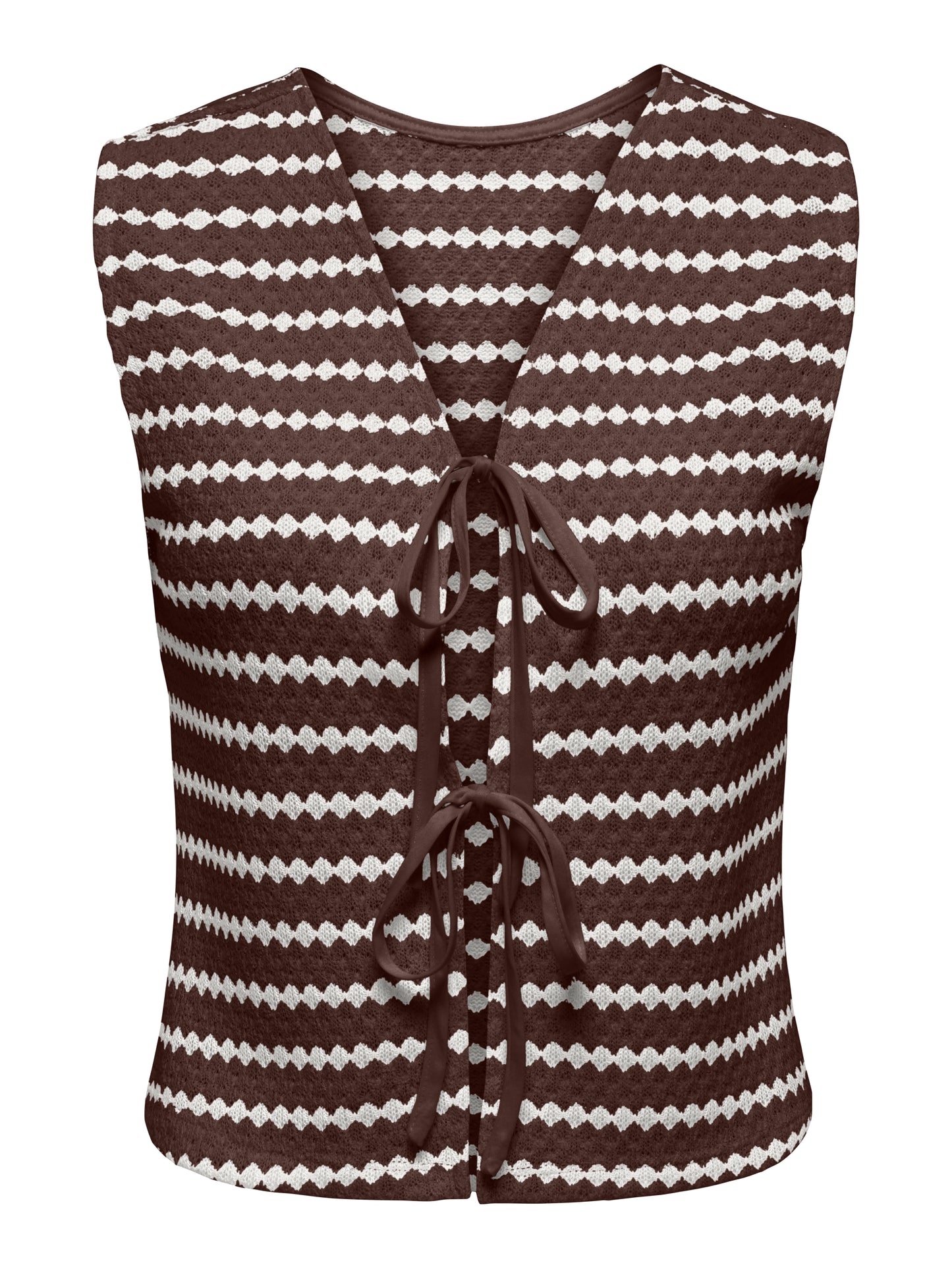 ONLEVA S/L SHORT STRIPE VEST JRS
