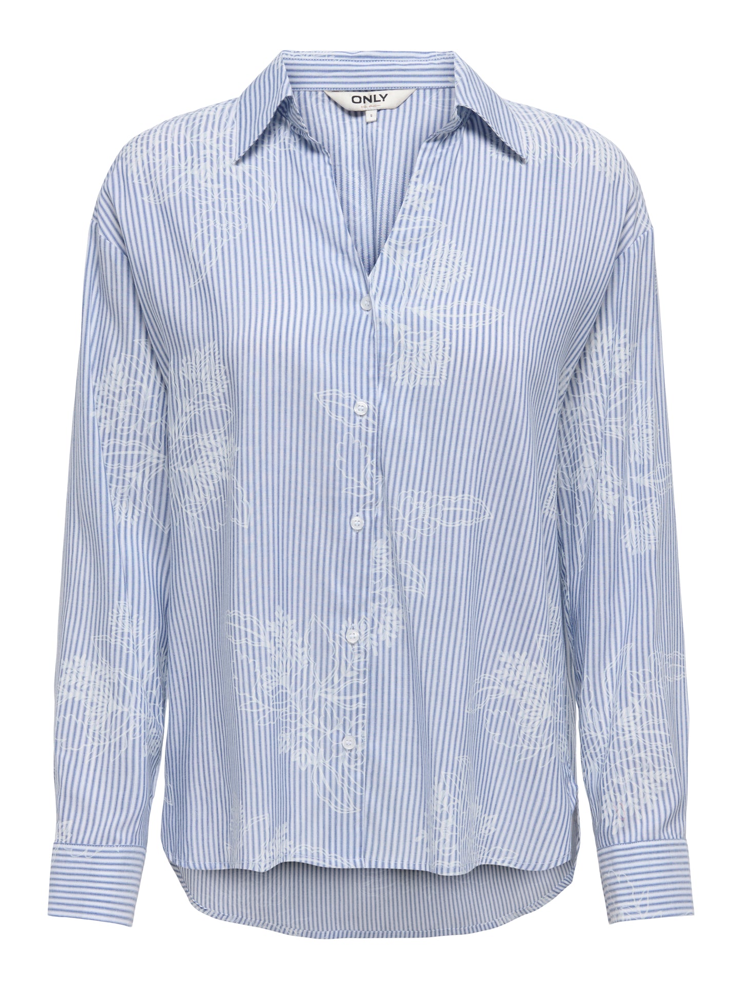 ONLMIKELA LS REG STRIPED SHIRT WVN