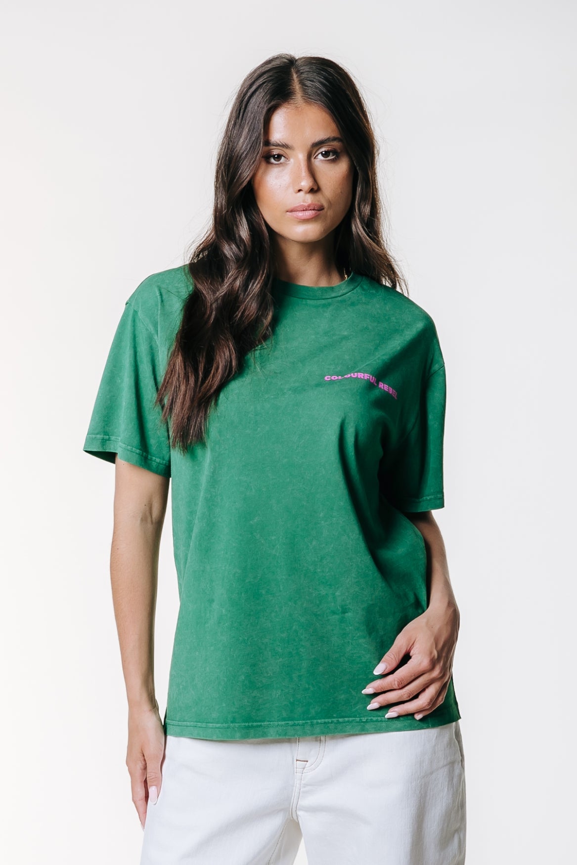 CR 76 Acid Wash Loosefit Tee