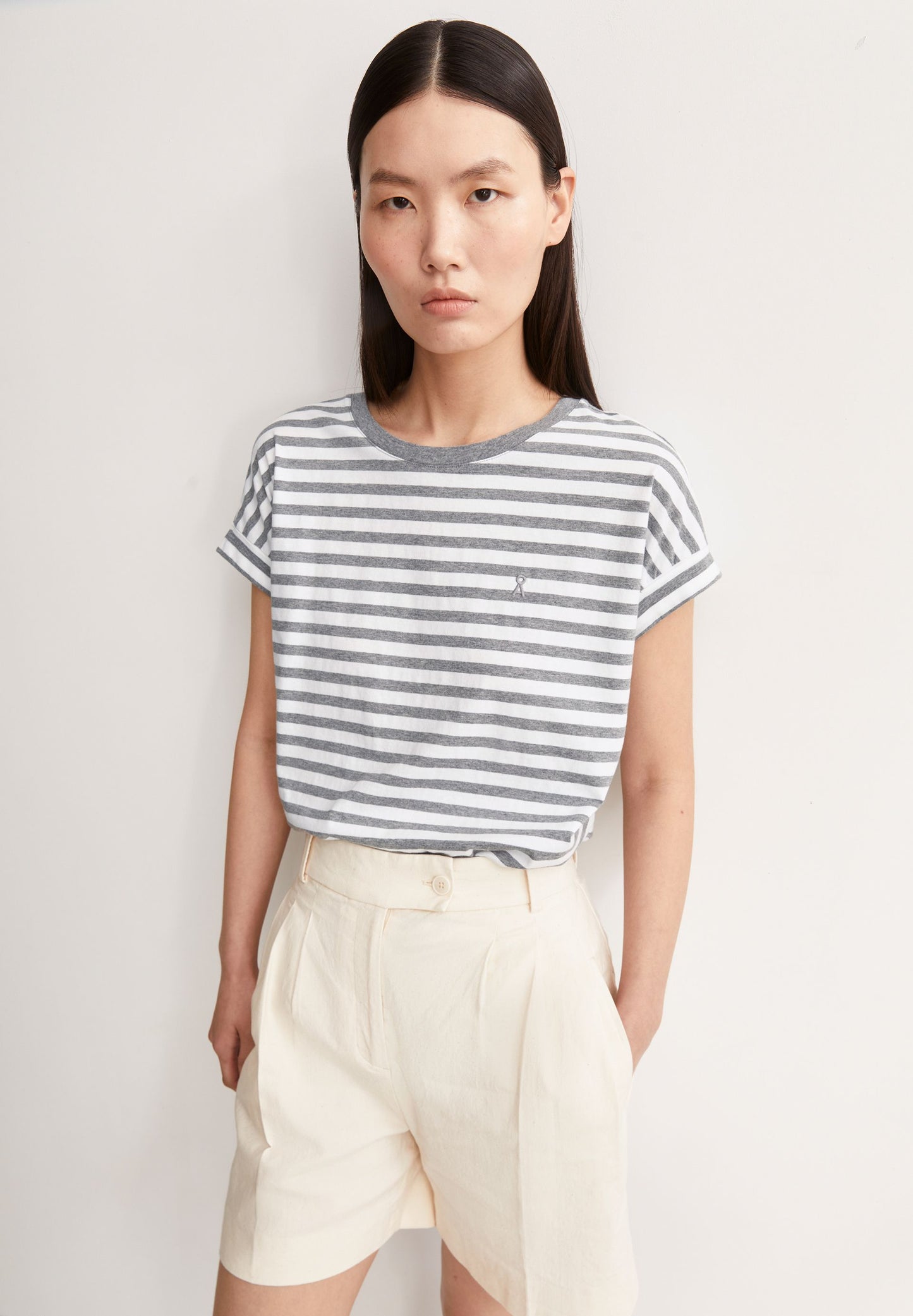 IDAARA STRIPE T-SHIRT