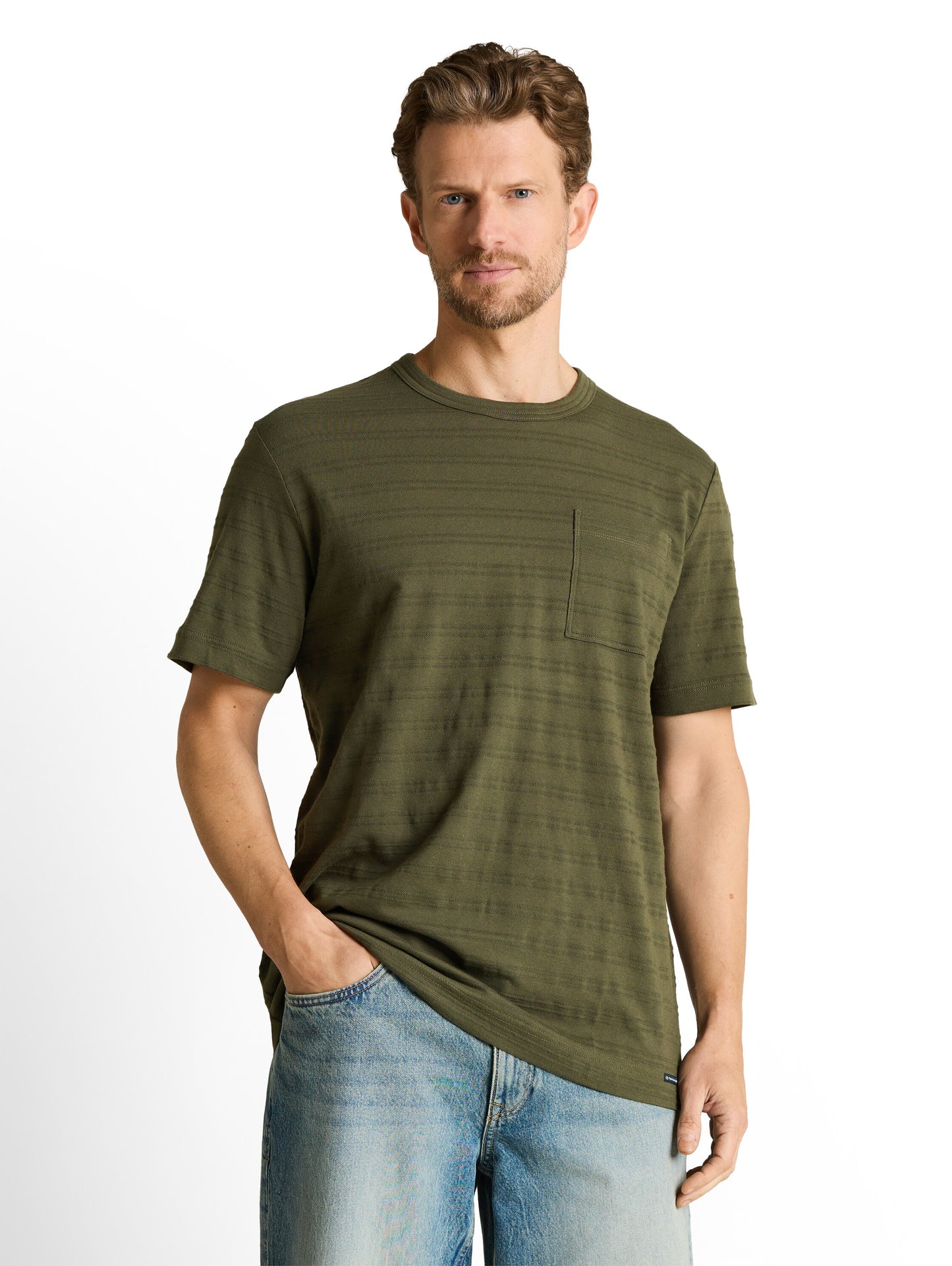 T-Shirt mit Streifenmuster