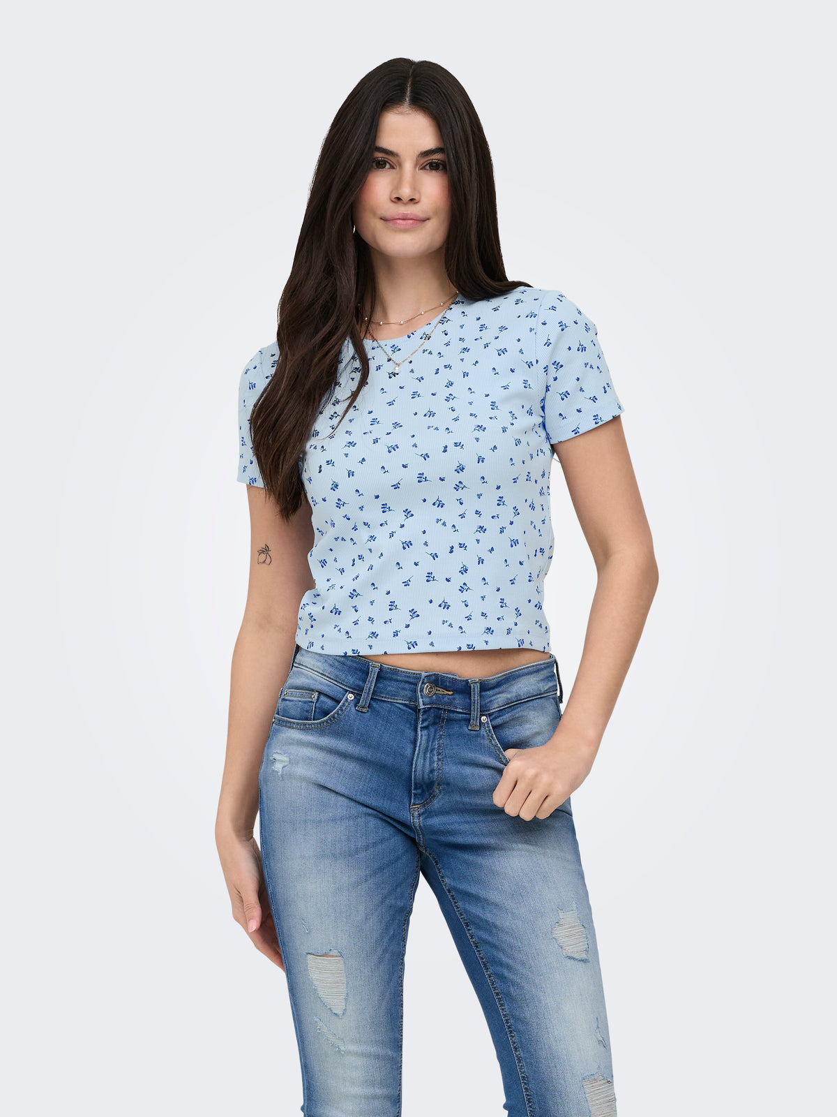 ONLFENJA S/S AOP TOP JRS NOOS