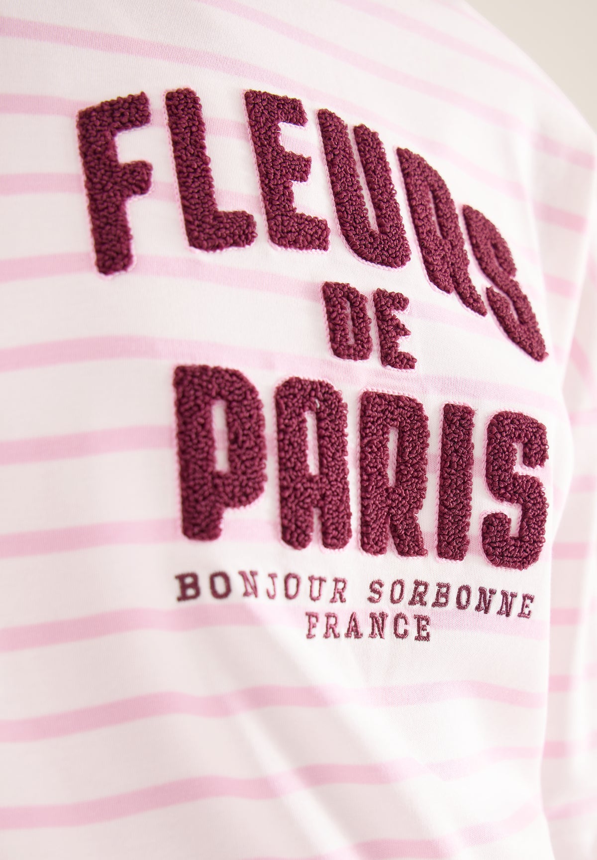 3/4-Arm Shirt mit Wording Artwork