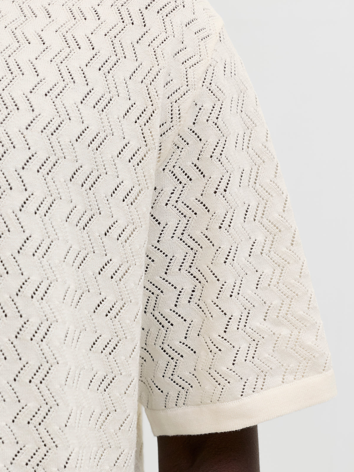 JORTYLER KNIT SS SPLIT NECK POLO SN