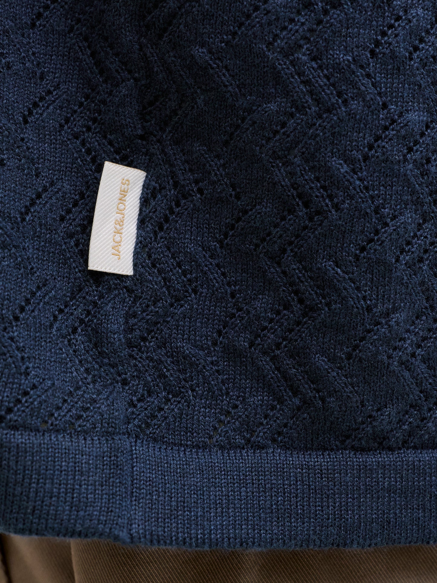 JORTYLER KNIT SS SPLIT NECK POLO SN