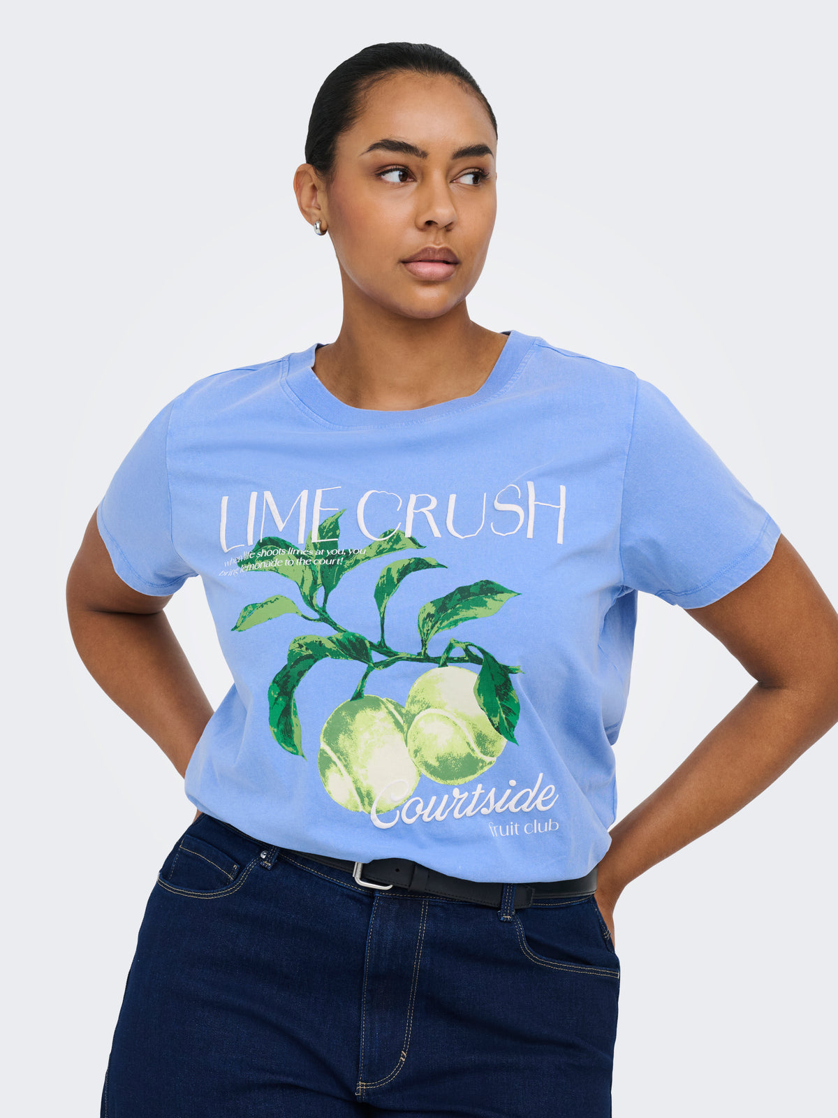 CARSHANIA S/S PRINT REG TOP JRS