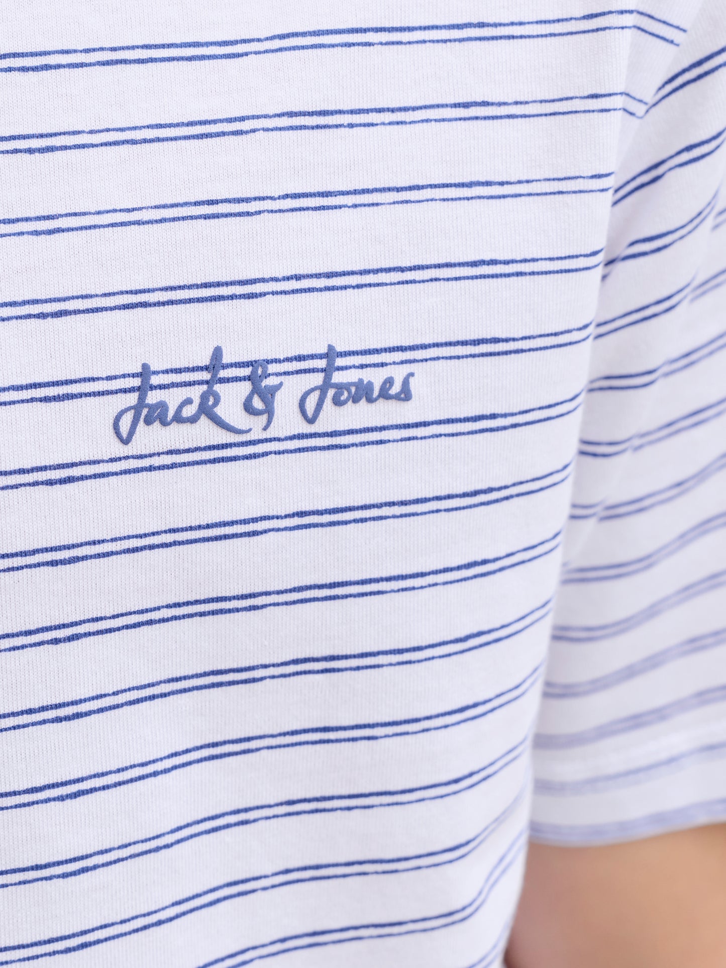 JJDEVIN DAYTONA STRIPED TEE SS CN JNR