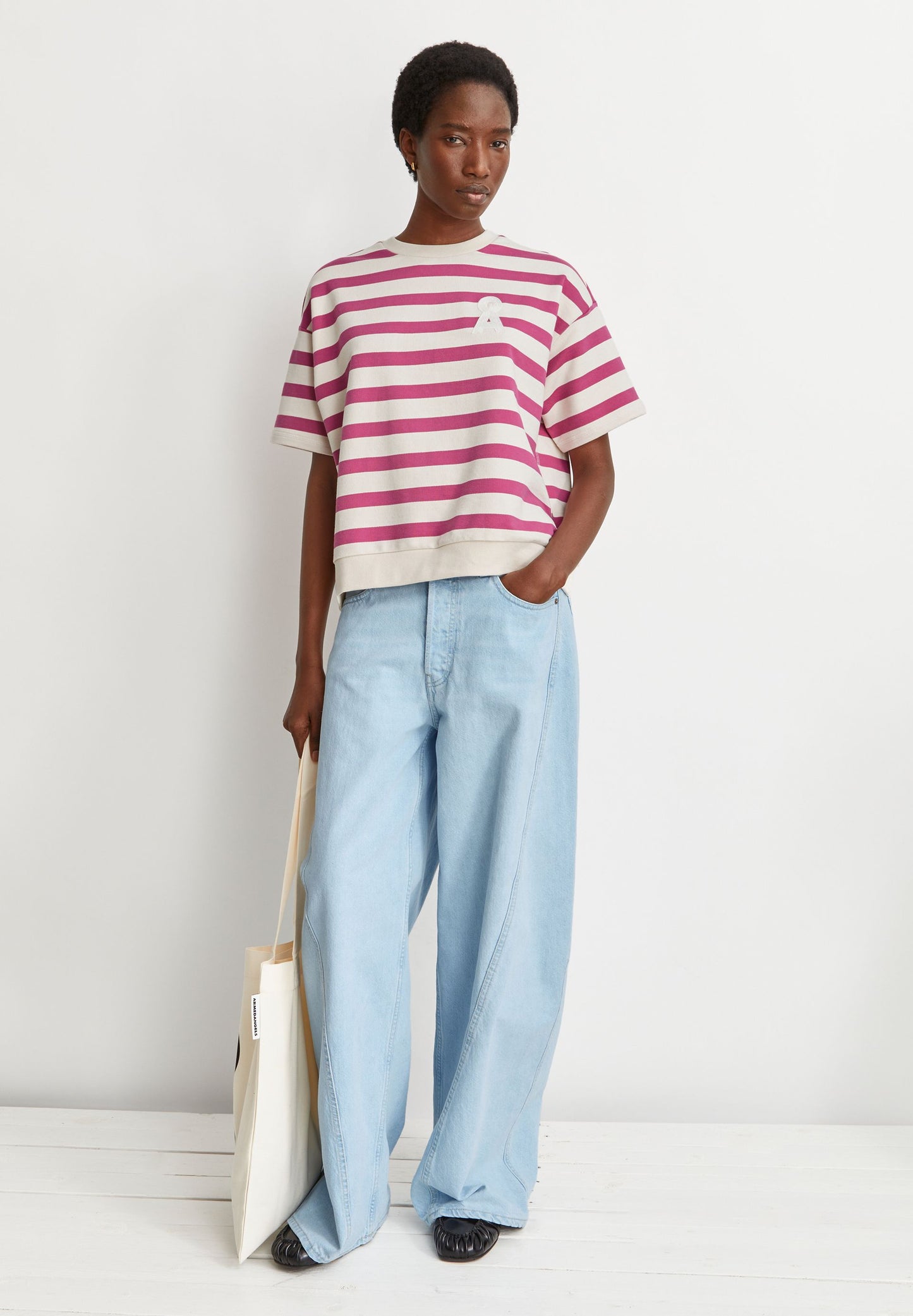 BAMIKAA STRIPE SWEAT