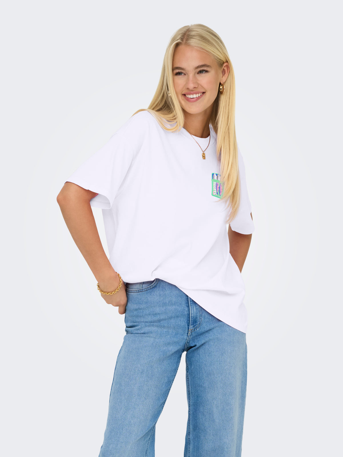 ONLVIVVI S/S LOVELY TOP JRS