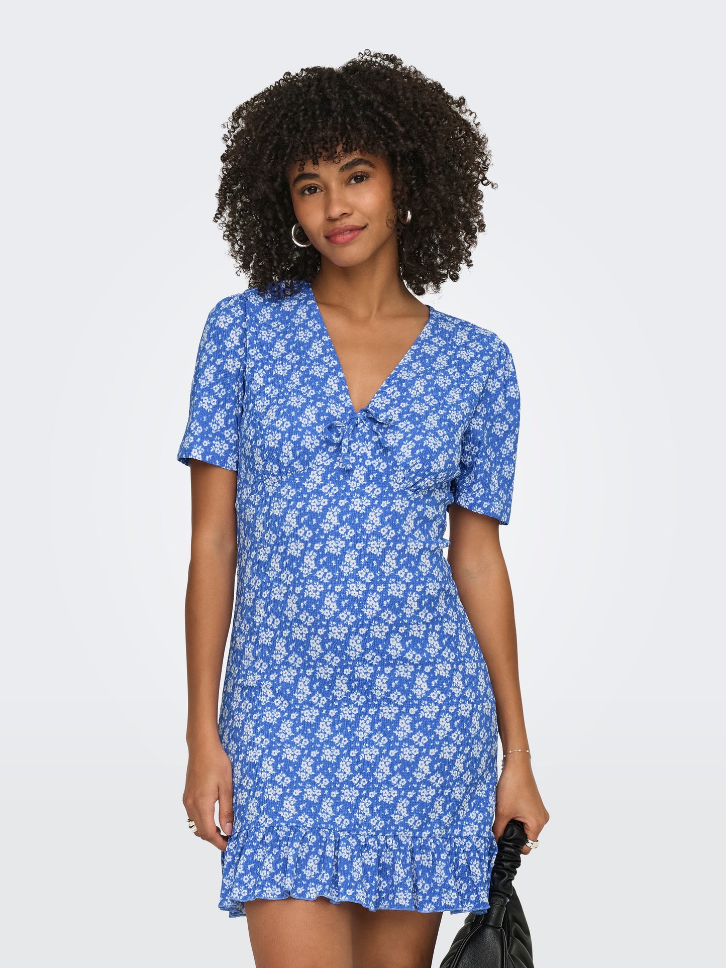 ONLMOLLY S/S V-NECK DRESS JRS NOOS