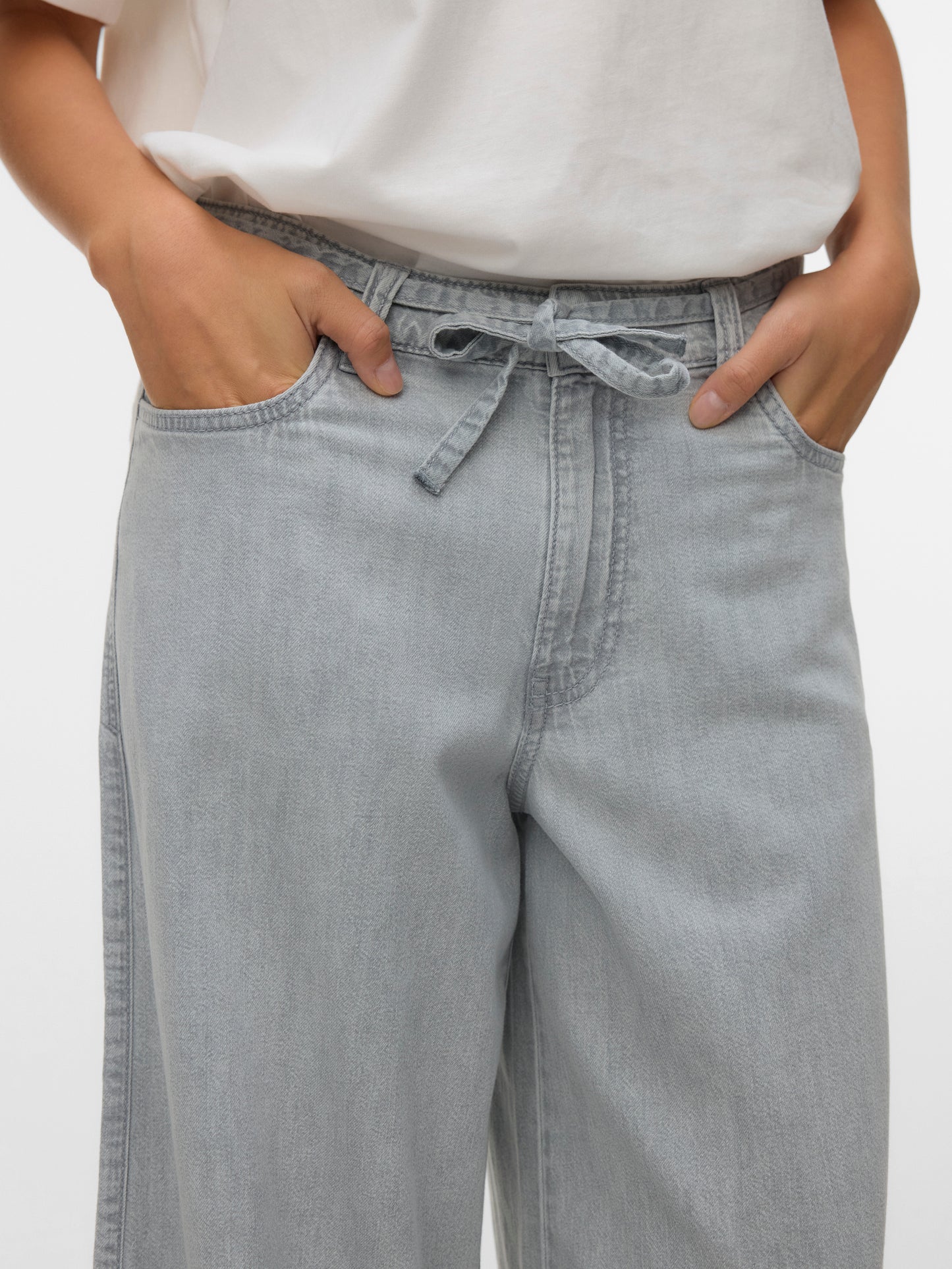 VMAISA MR WIDE PALAZZO JEANS MIX