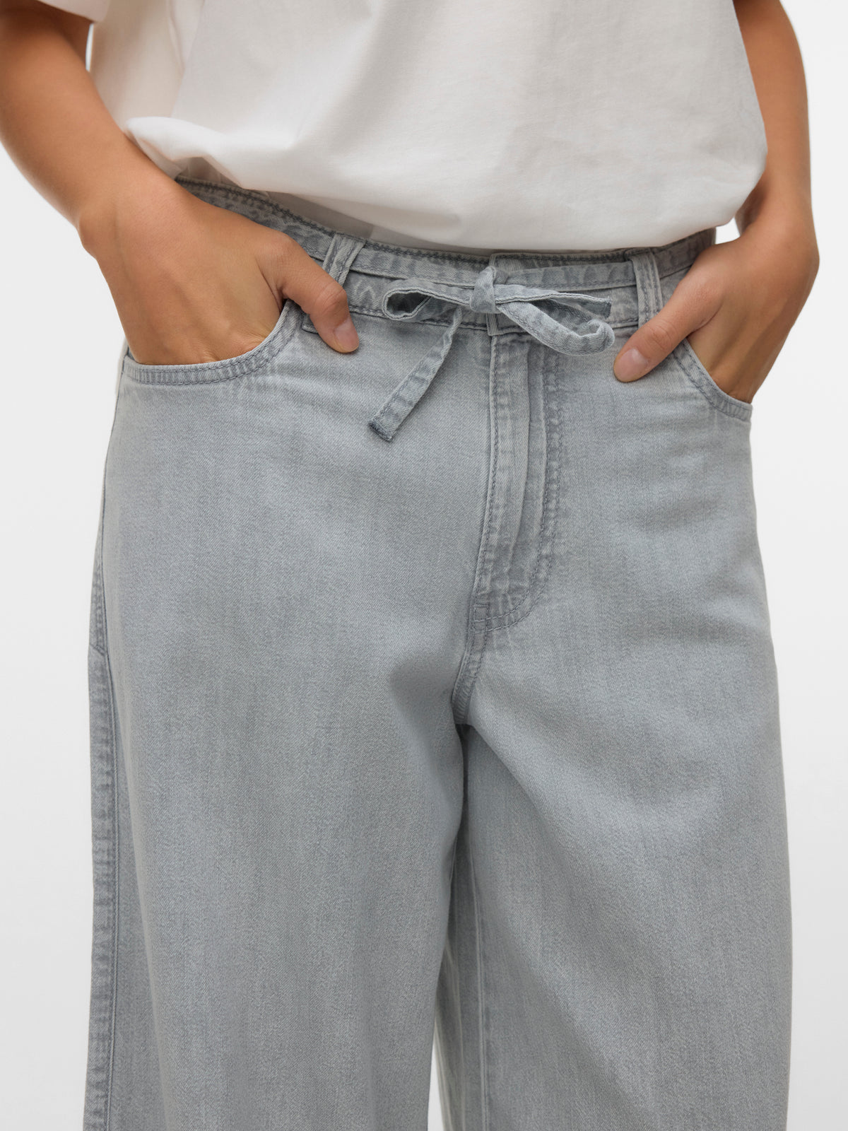VMAISA MR WIDE PALAZZO JEANS MIX