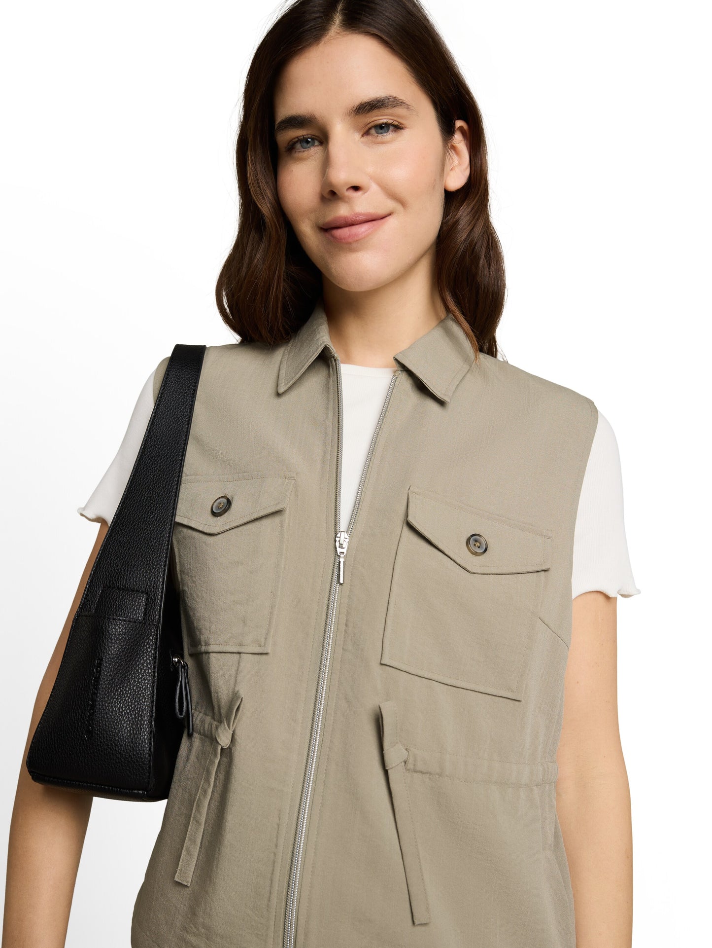 Regular Fit Weste mit Brusttaschen