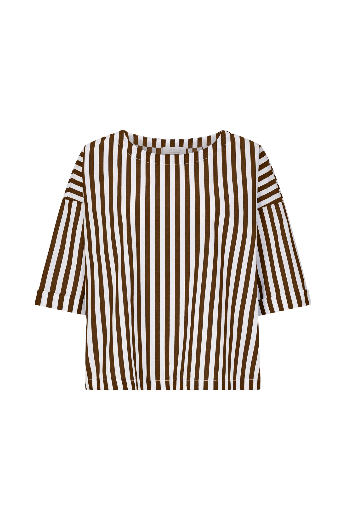 Cotton Stripe Blouse