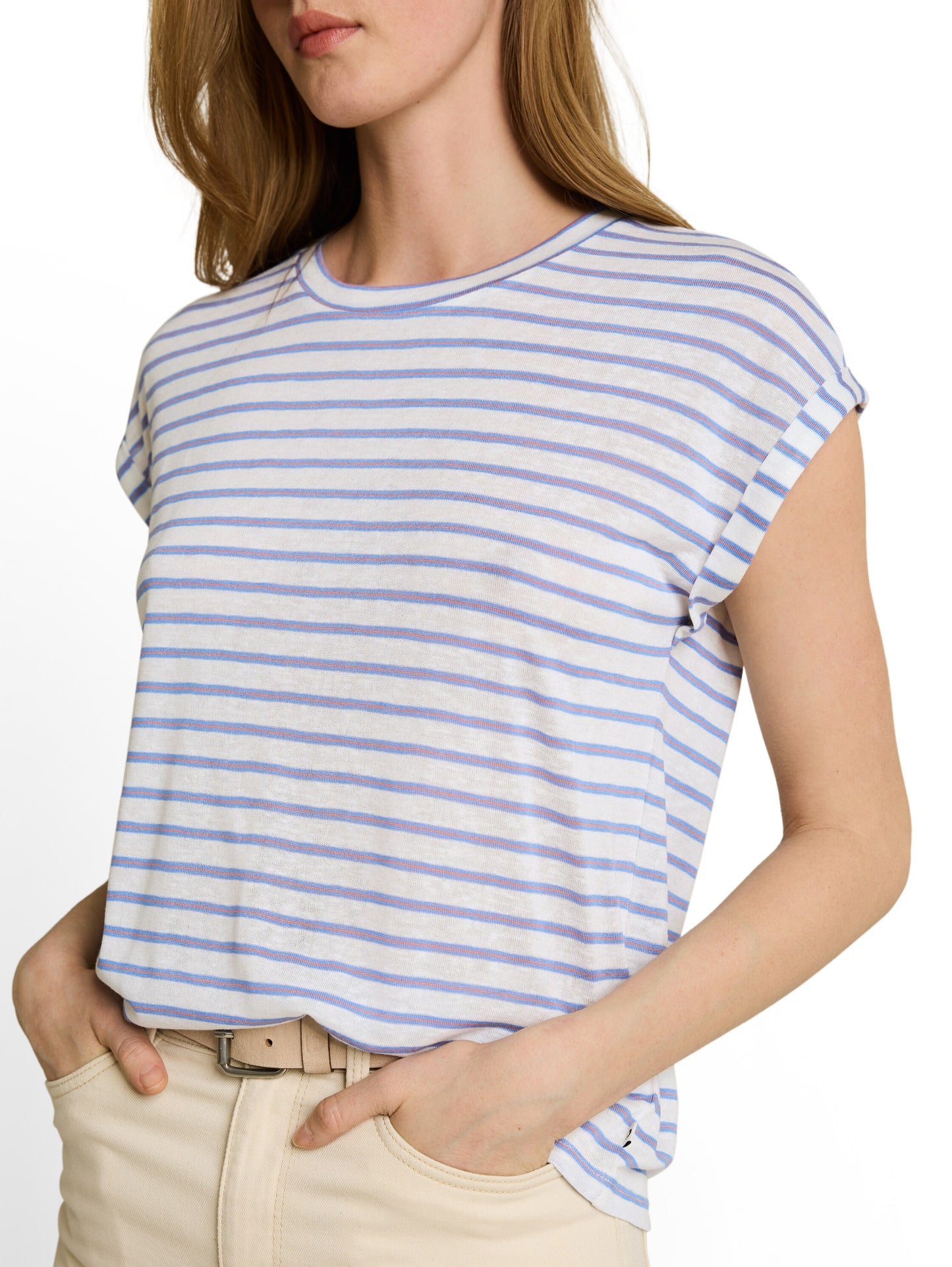 T-Shirt mit Streifenmuster