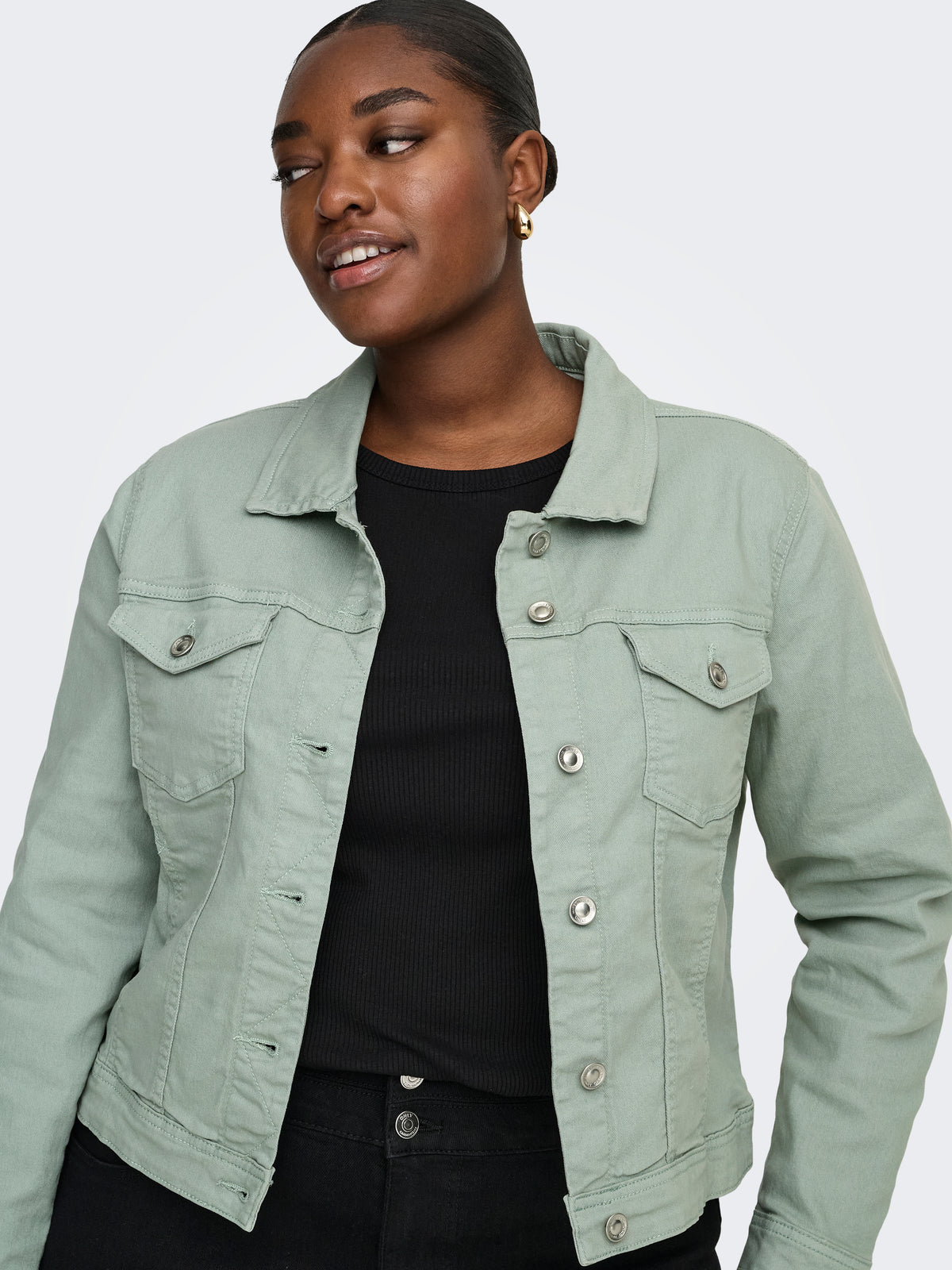 CARWESPA COLOUR DENIM JACKET DNM