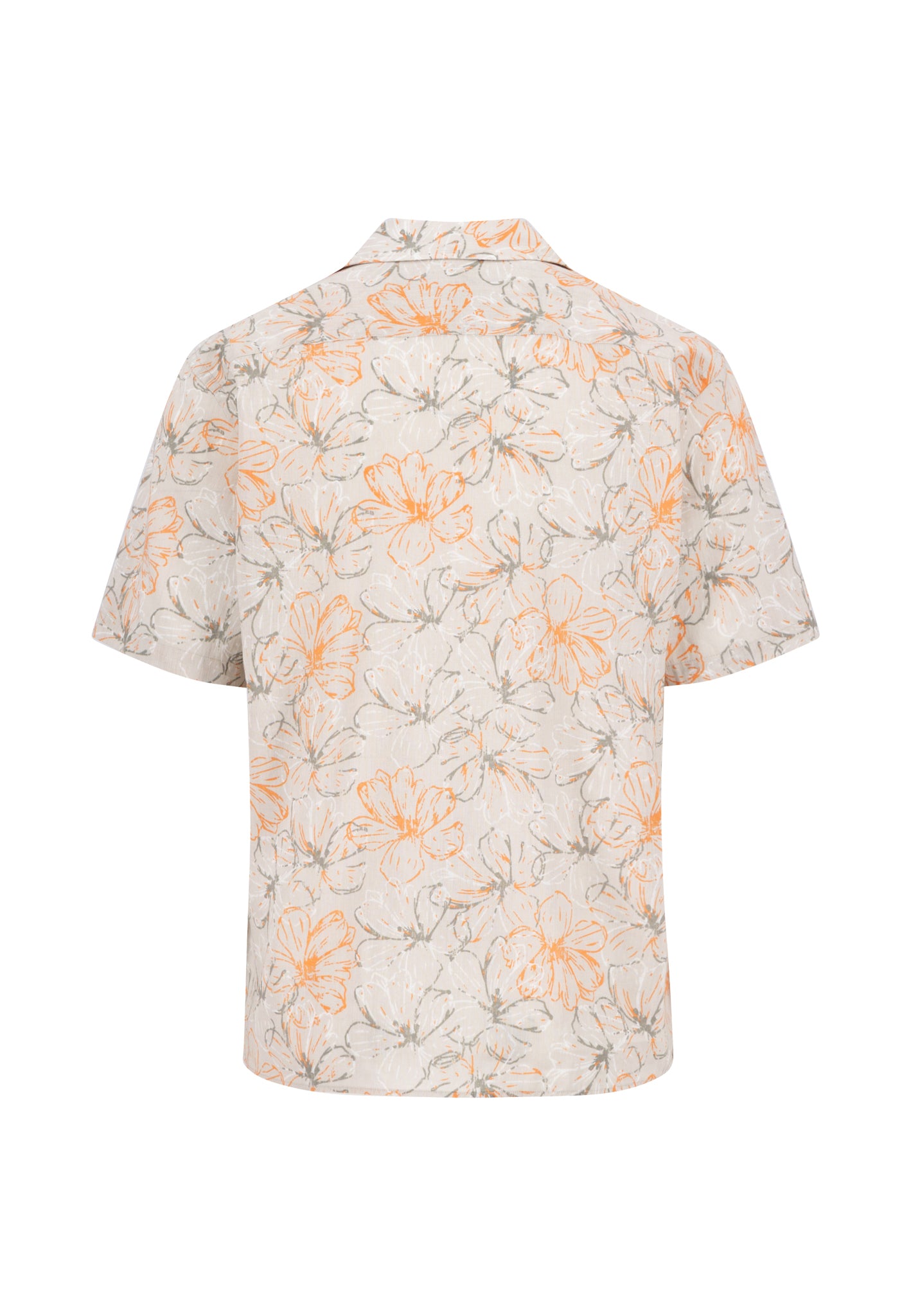 Linen Flower Print, Resort, 1/2