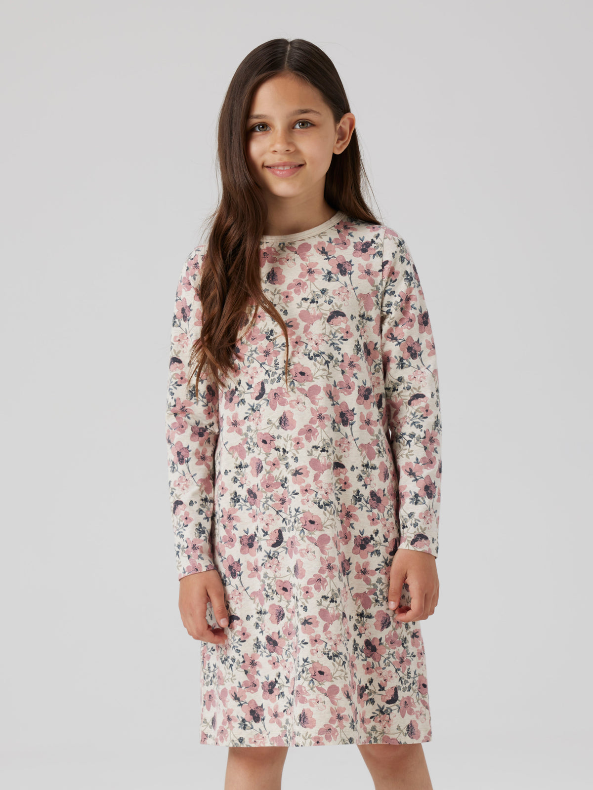 NKFNIGHTGOWN LS NOSTALGIA FLOWER NOOS