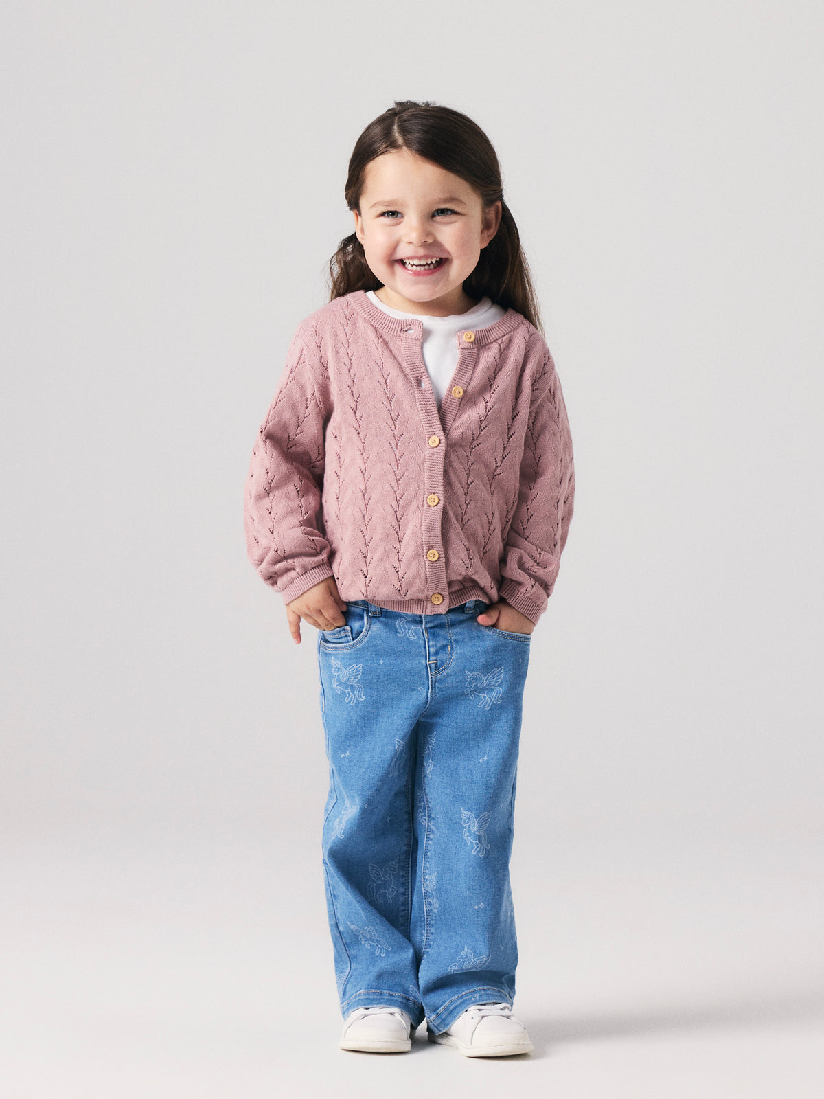 NMFBANNI LS KNIT CARD NOOS