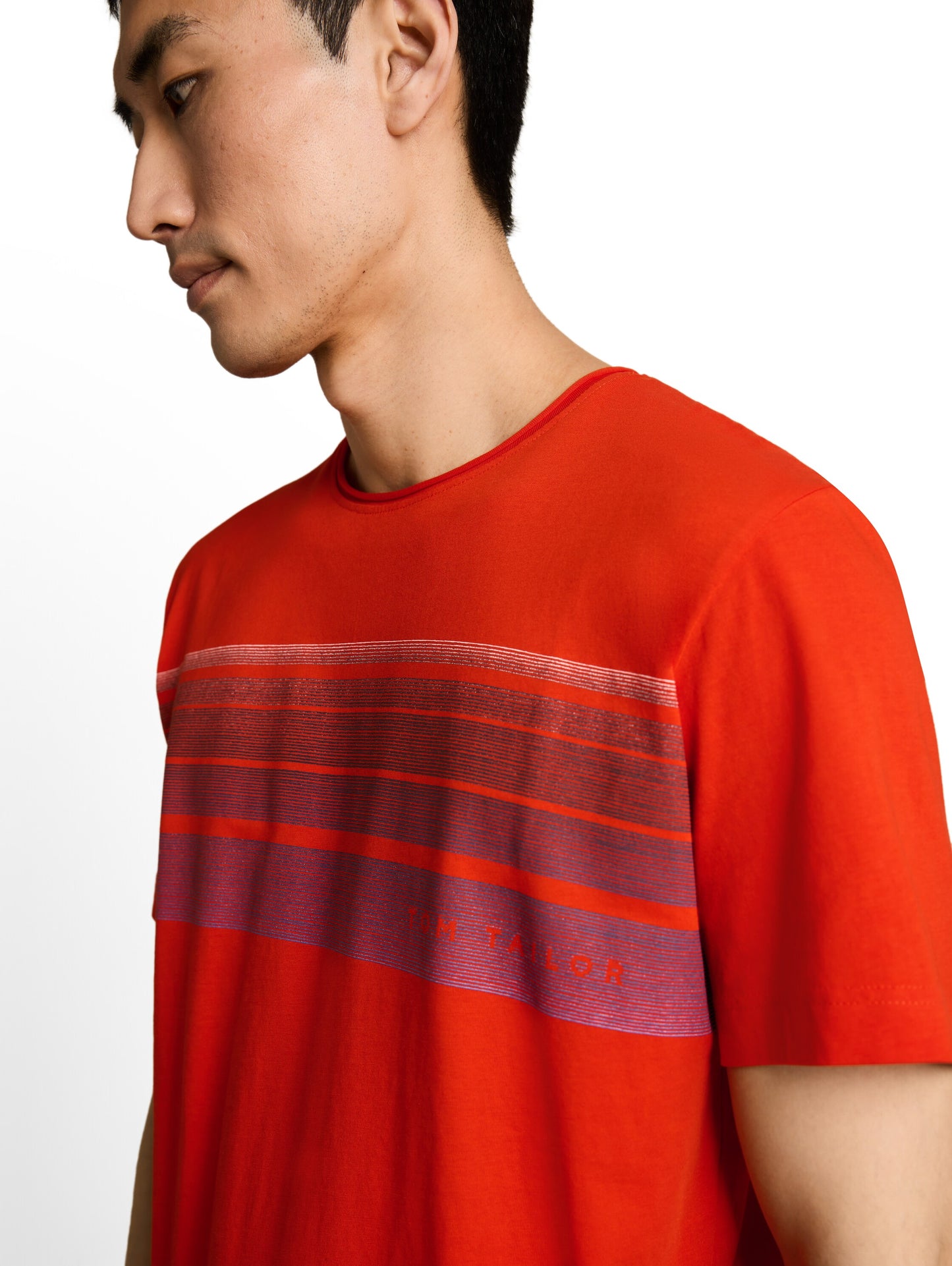 T-Shirt mit Print auf der Brust