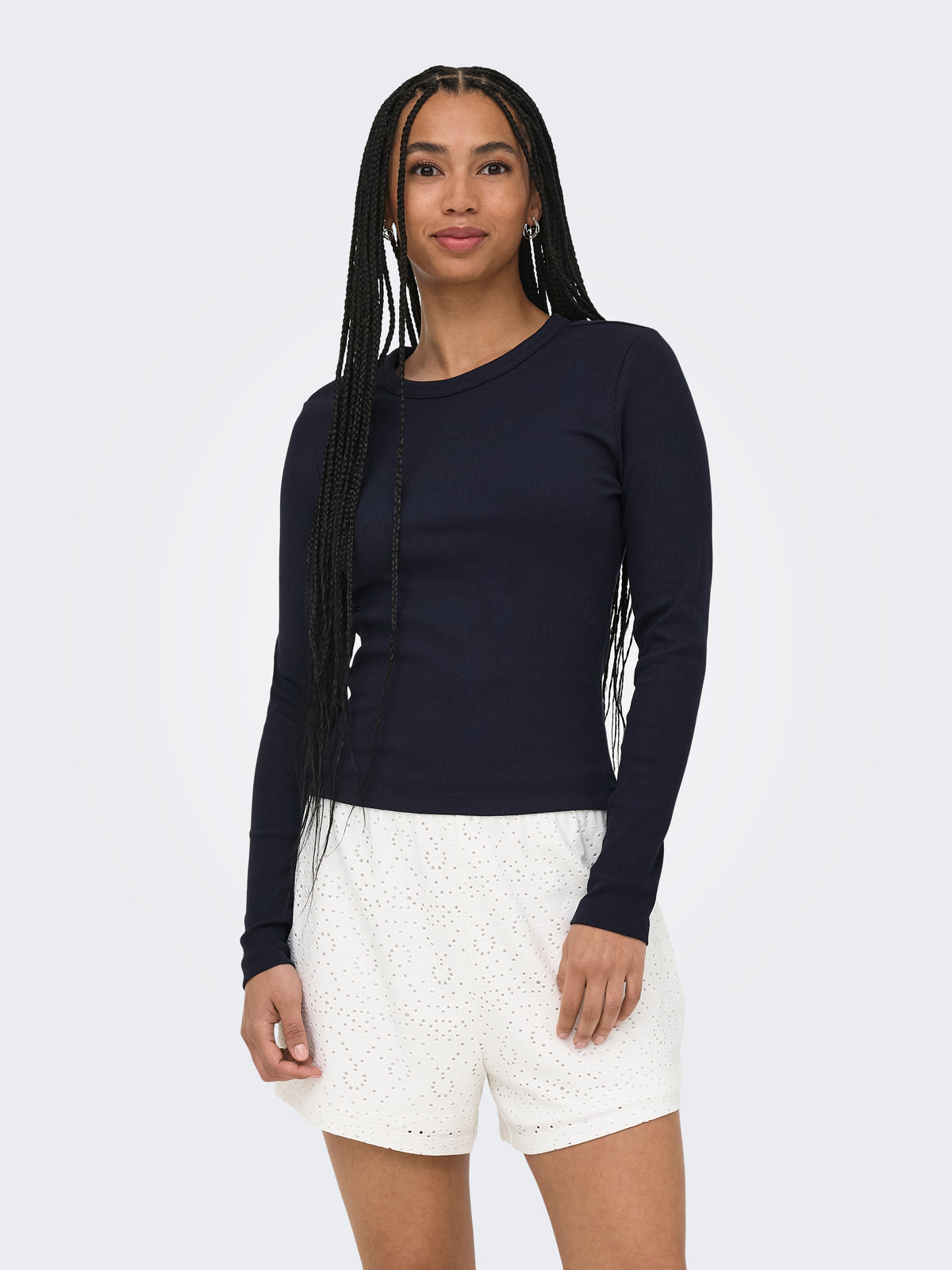 ONLVAL L/S O-NECK TOP JRS NOOS