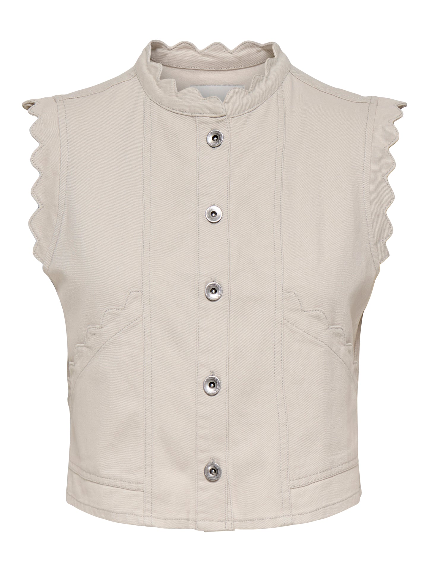 ONLELSA SCALLOP WAISTCOAT OTW