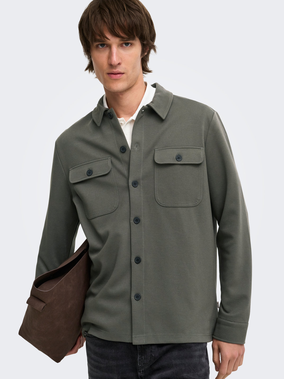 ONSNEWKODYL OVERSHIRT SWEAT NOOS