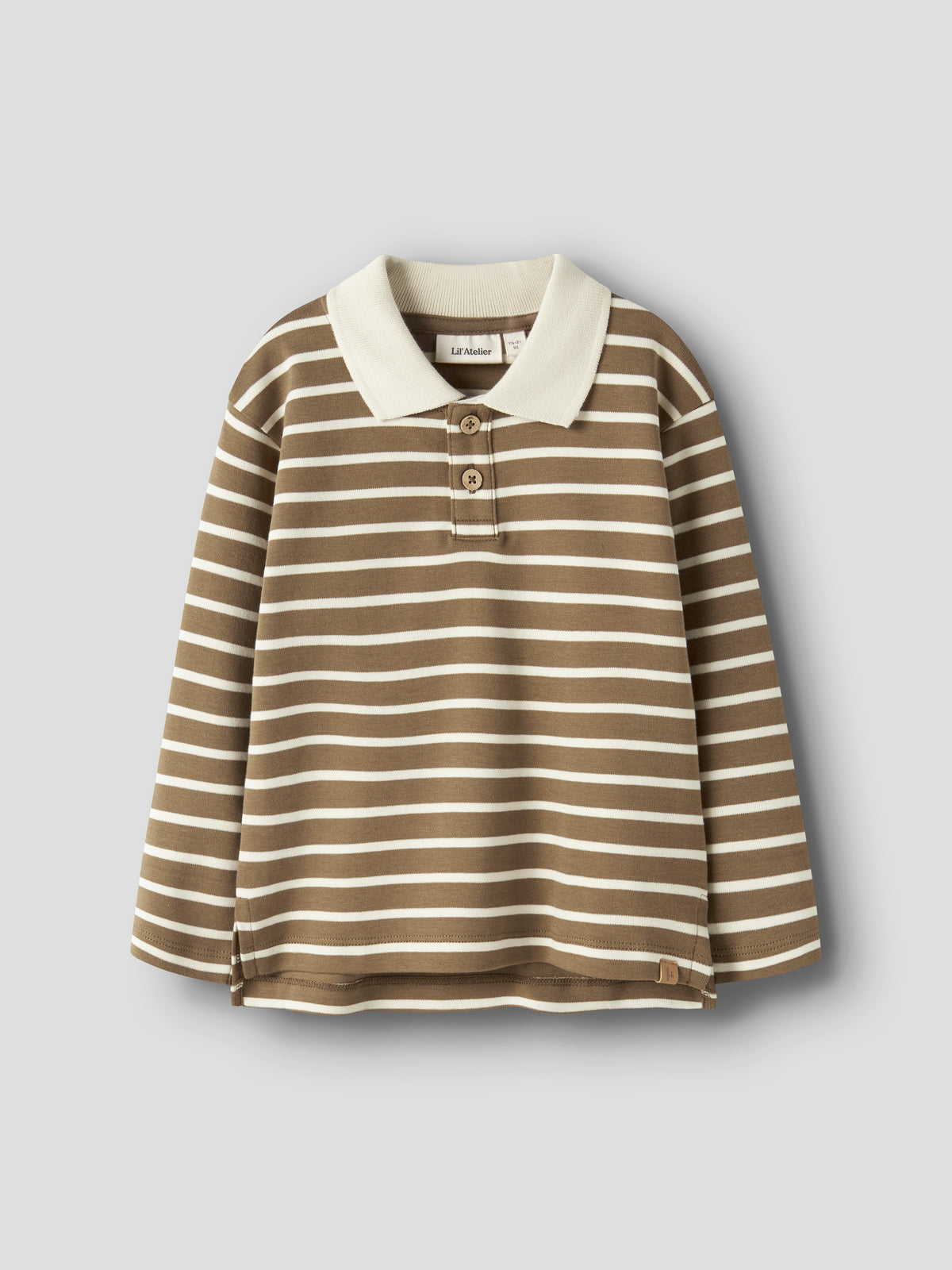 NMMLIMIA LS LOOSE POLO TOP LIL