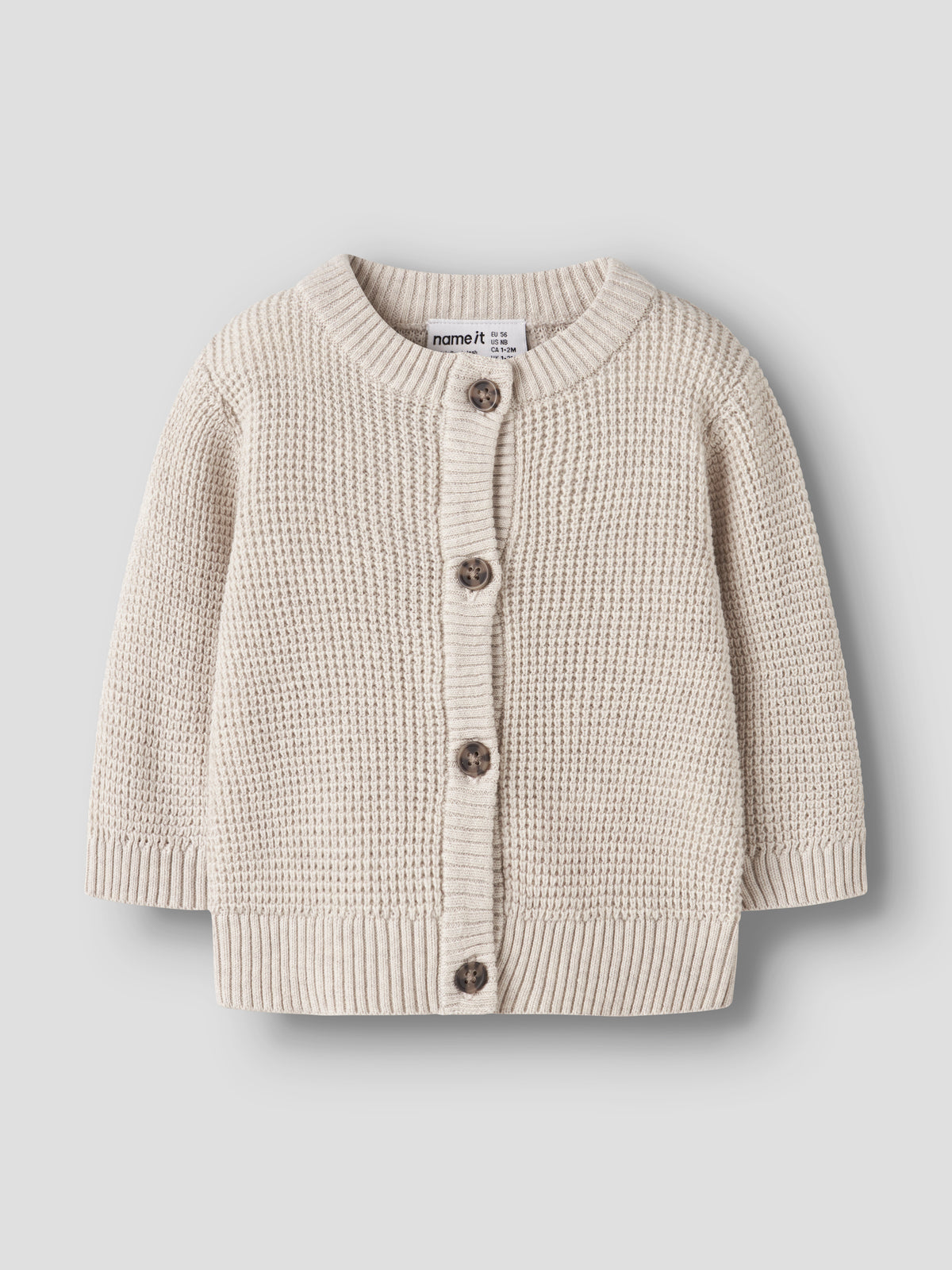 NBNBUBBA LS KNIT CARD NOOS