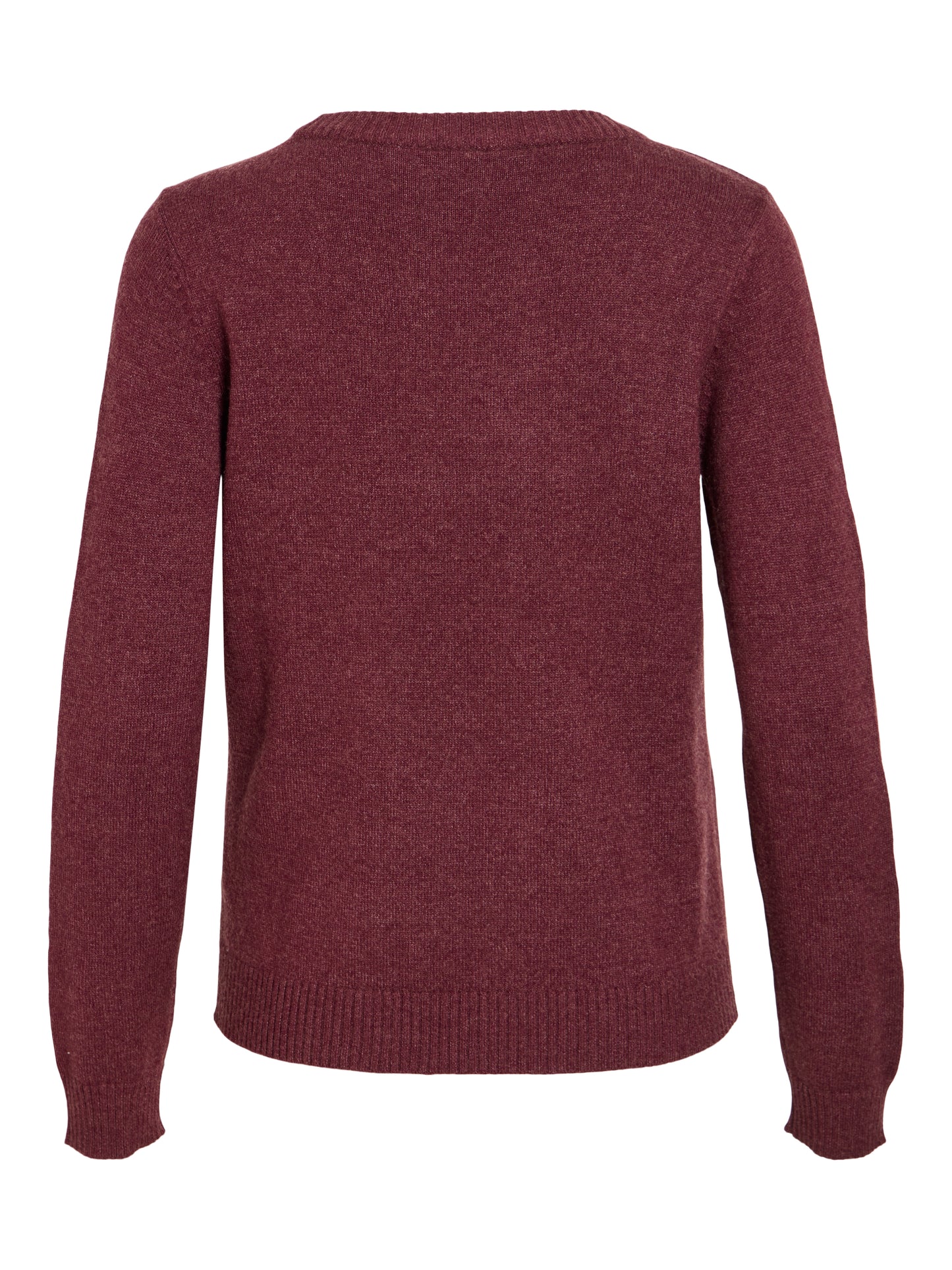 VIRIL O-NECK L/S KNIT TOP - NOOS