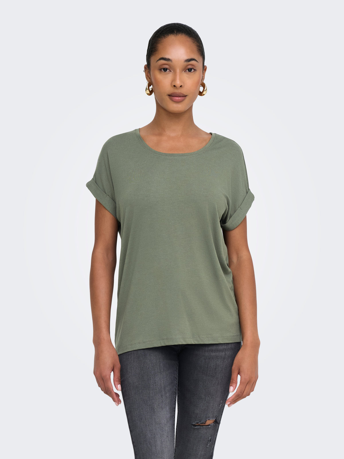 ONLMOSTER S/S O-NECK TOP NOOS JRS
