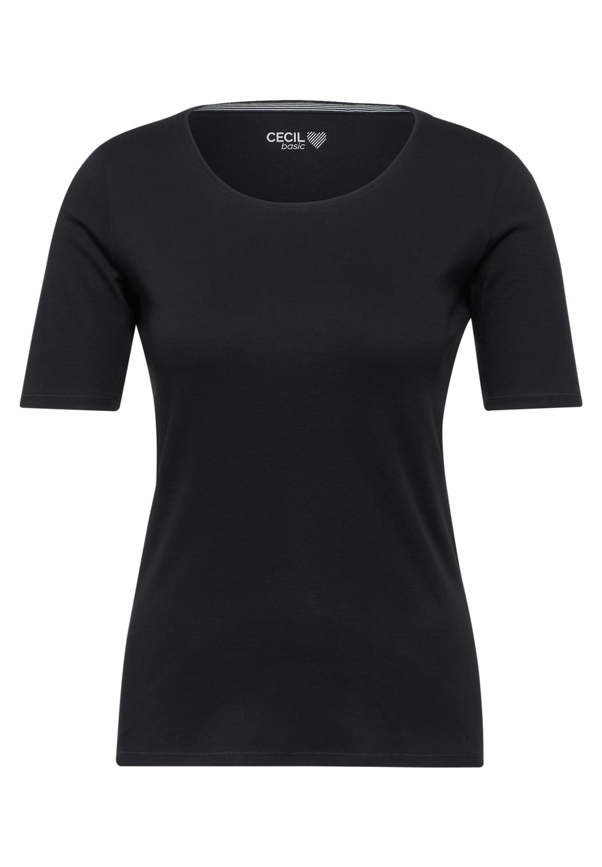 T-Shirt in Unifarbe