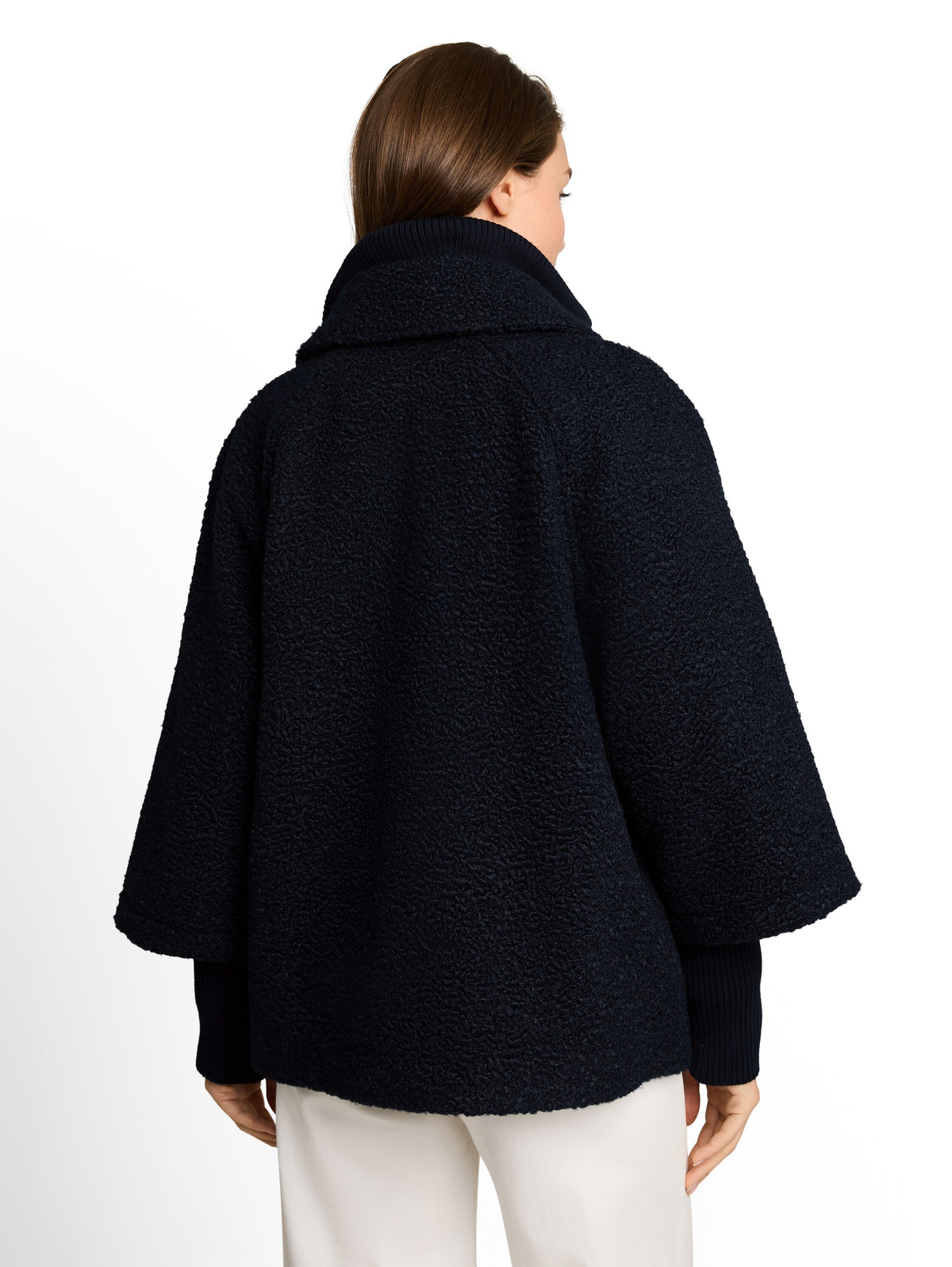 Cosy Cape Jacke im 2-in-1-Look